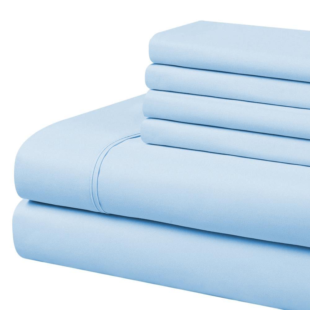 1800 Series Ultra Soft Microfiber Sheet Set with Extra Pillowcases