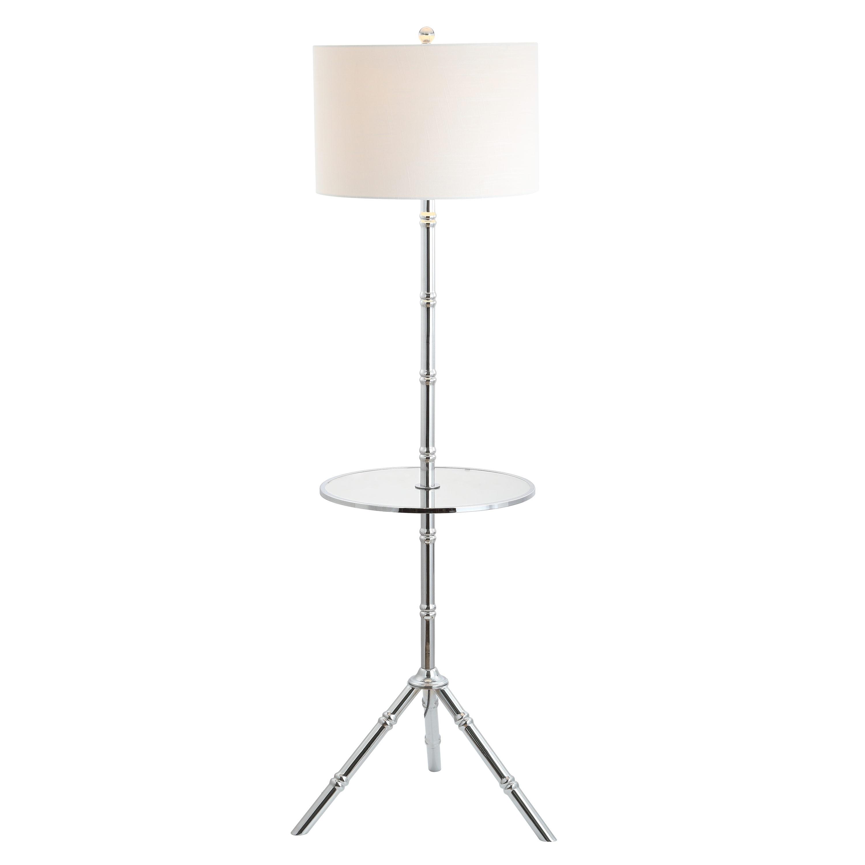 JONATHAN Y JYL Hall End Table Floor Lamp