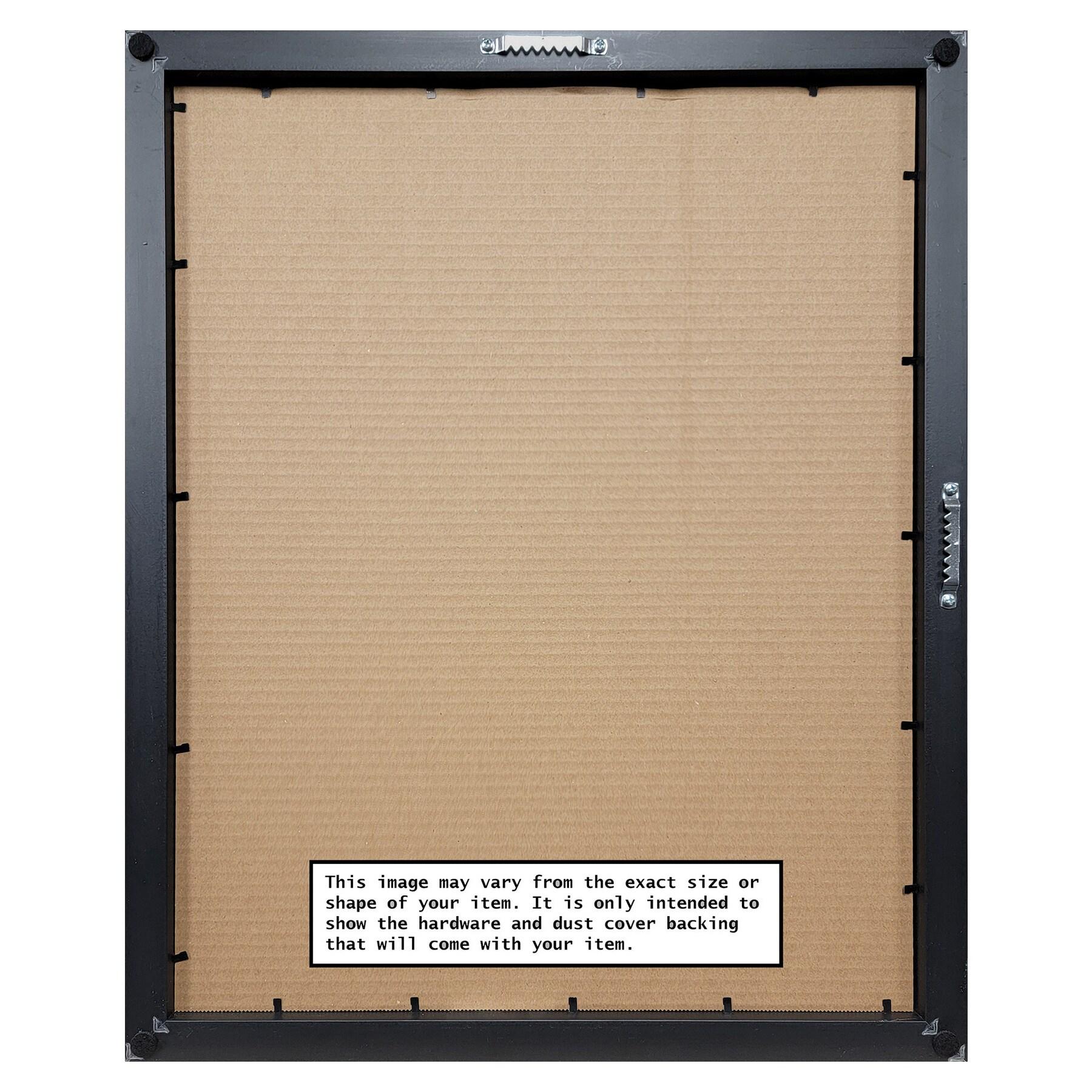 Amanti Art Manhattan Bronze Wood Picture Frame Opening Size 18x22 in.