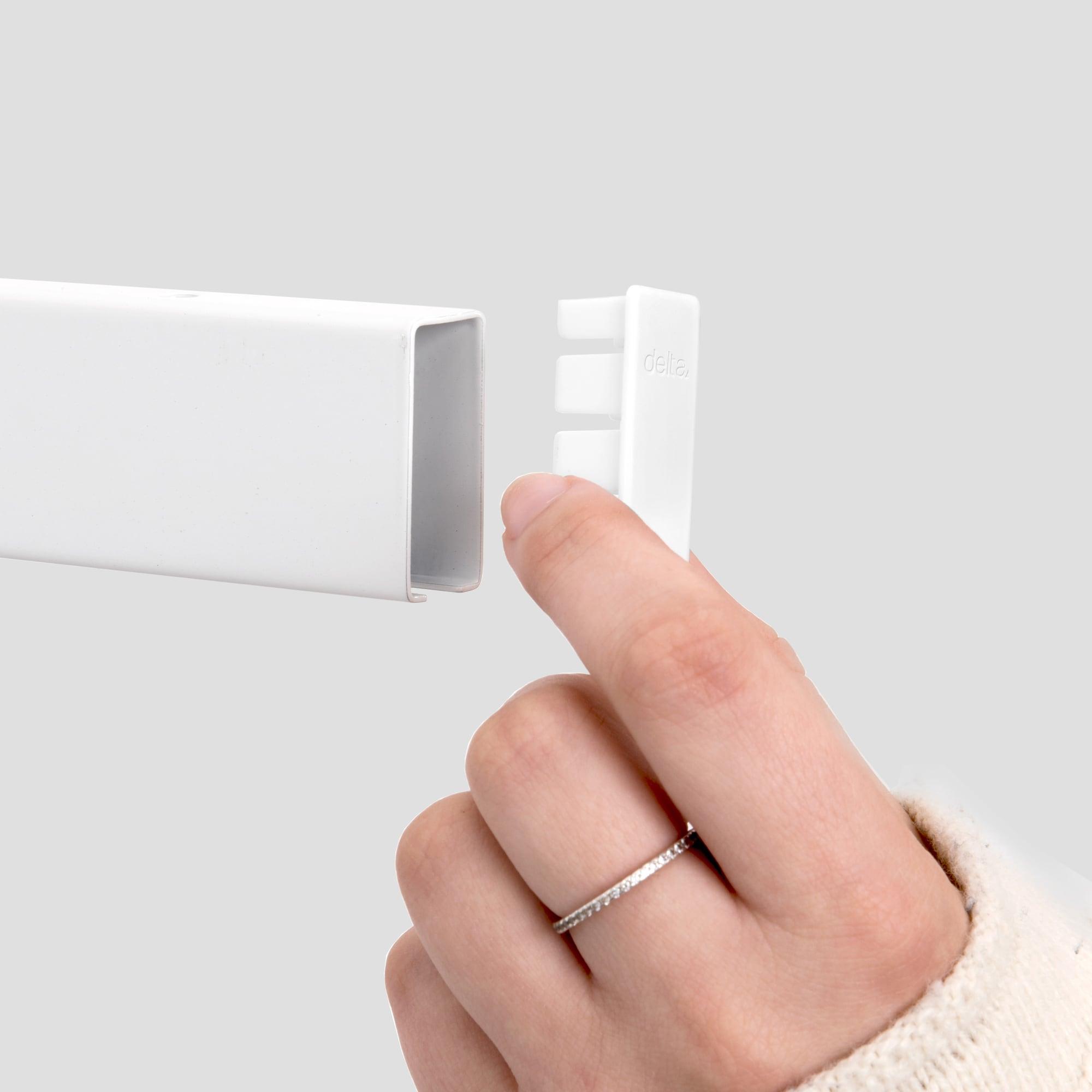 delta 24" W Wood 2-Tier Adjustable Premium Wall Shelves