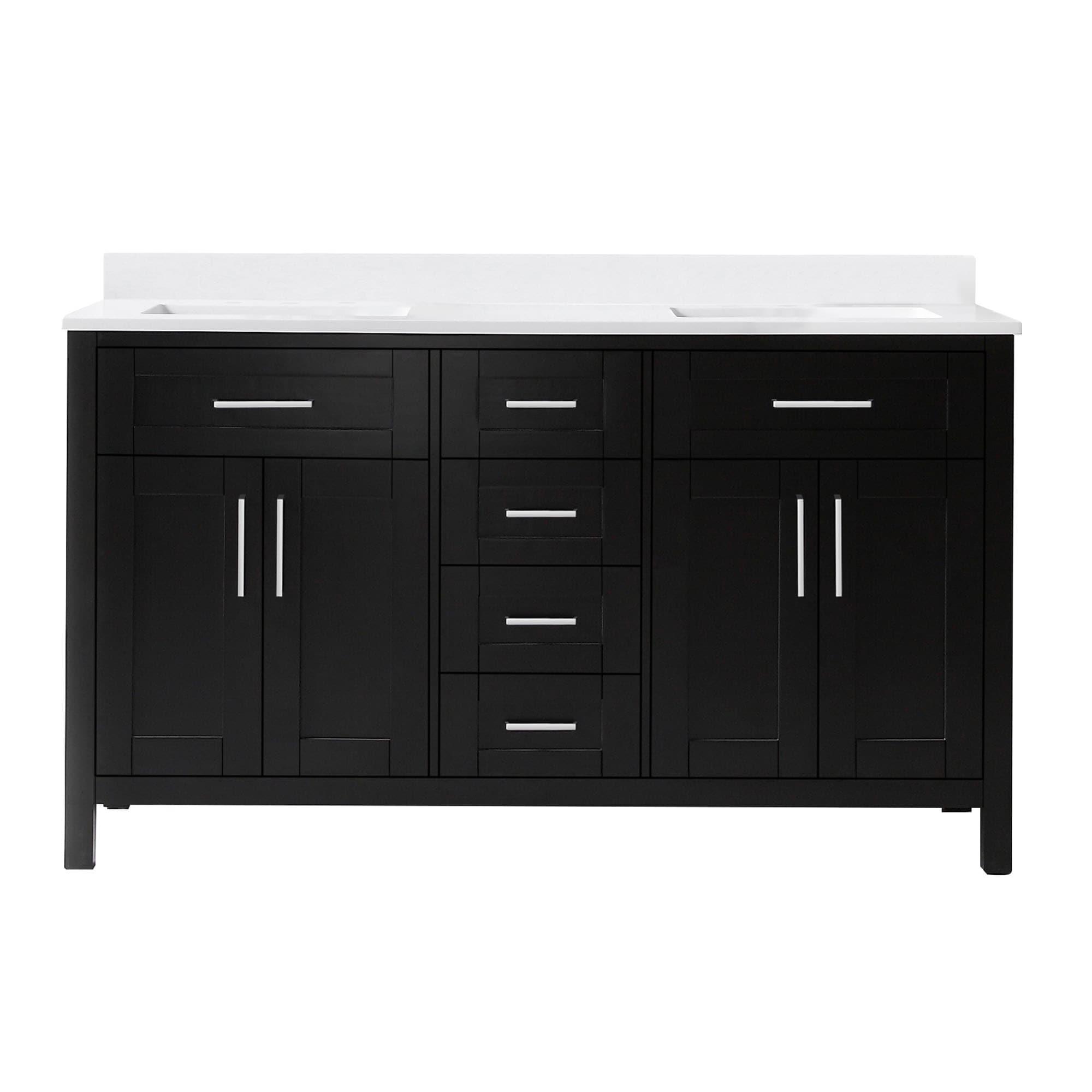 OVE Decors Tahoe 60" Double Bathroom Vanity