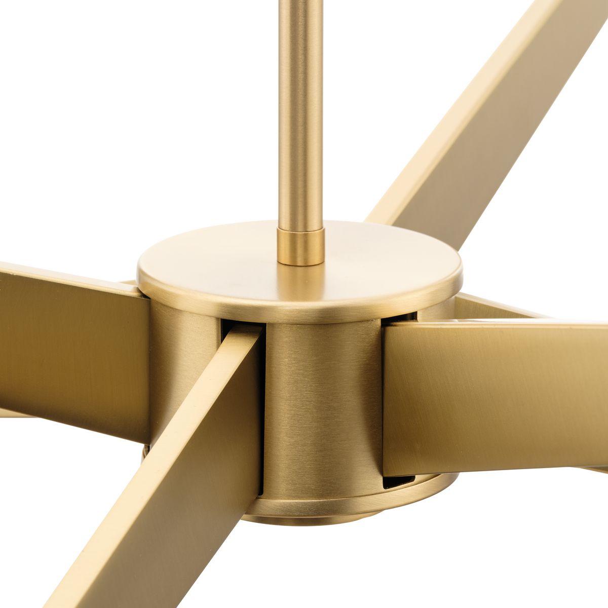 Progress Lighting Tosca 6 - Light Chandelier in  Brushed Bronze