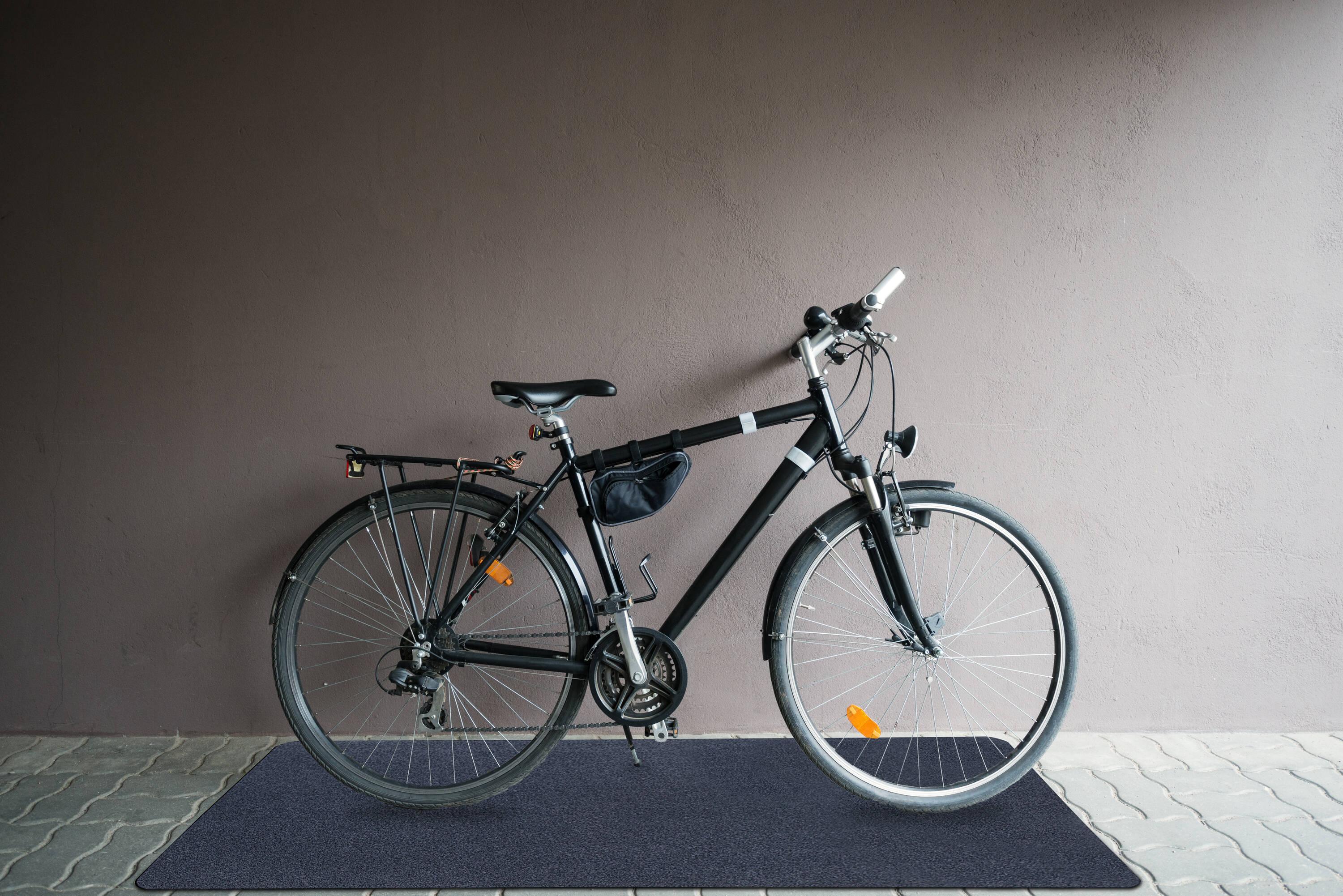 VersaTex 24 x 36" Multipurpose Recycled Rubber Floor Utility Mat, Black