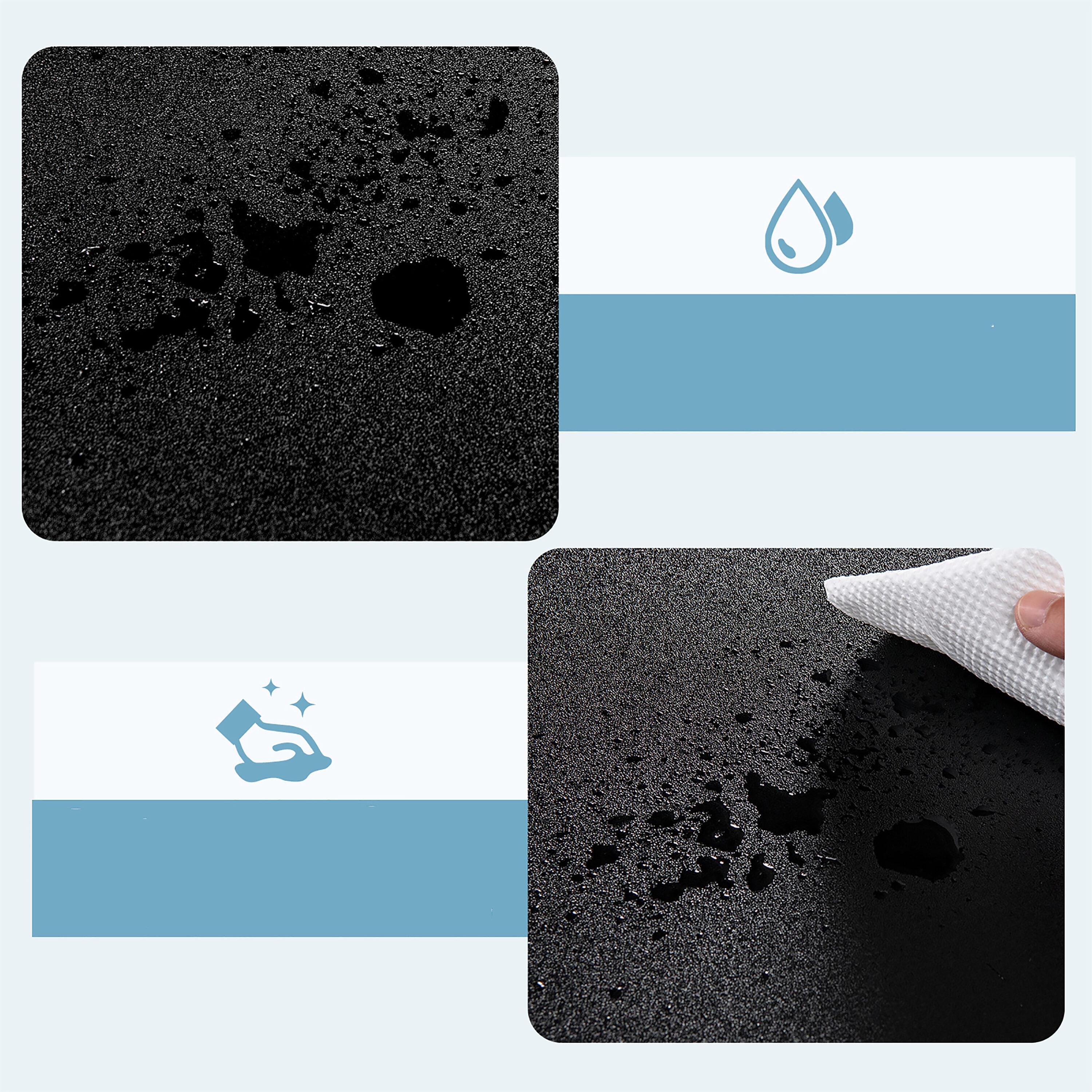 Costway Corner Computer Desk Triangle Writing Workstation w/ Storage Shelf Black