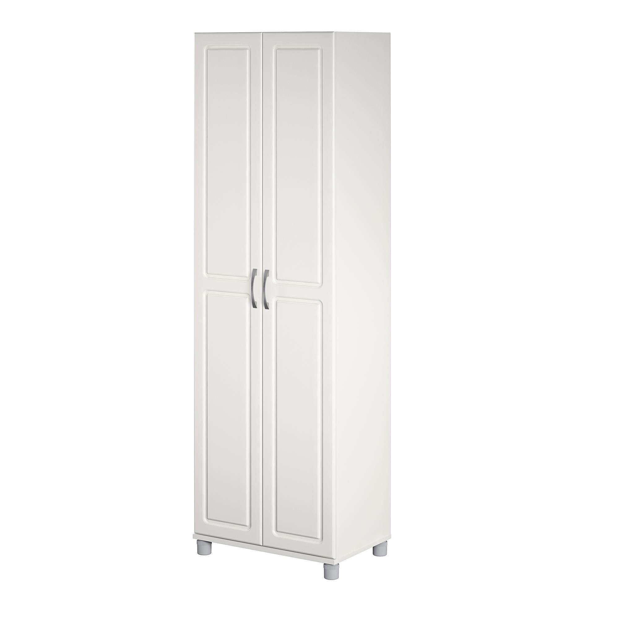 Systembuild Kendall 24" Utility Storage Cabinet, White