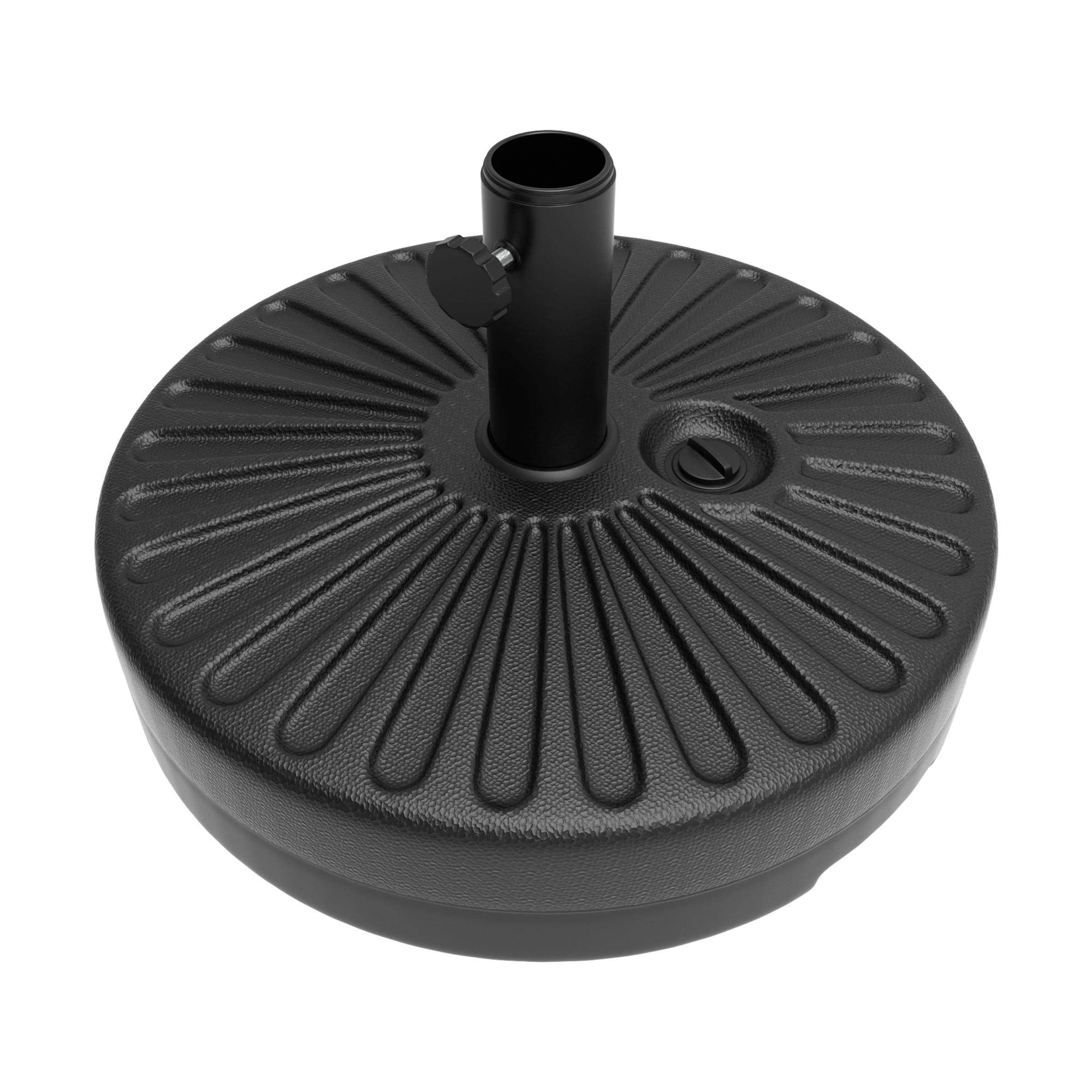 Nature Spring 50-lb Patio Umbrella Base - Black