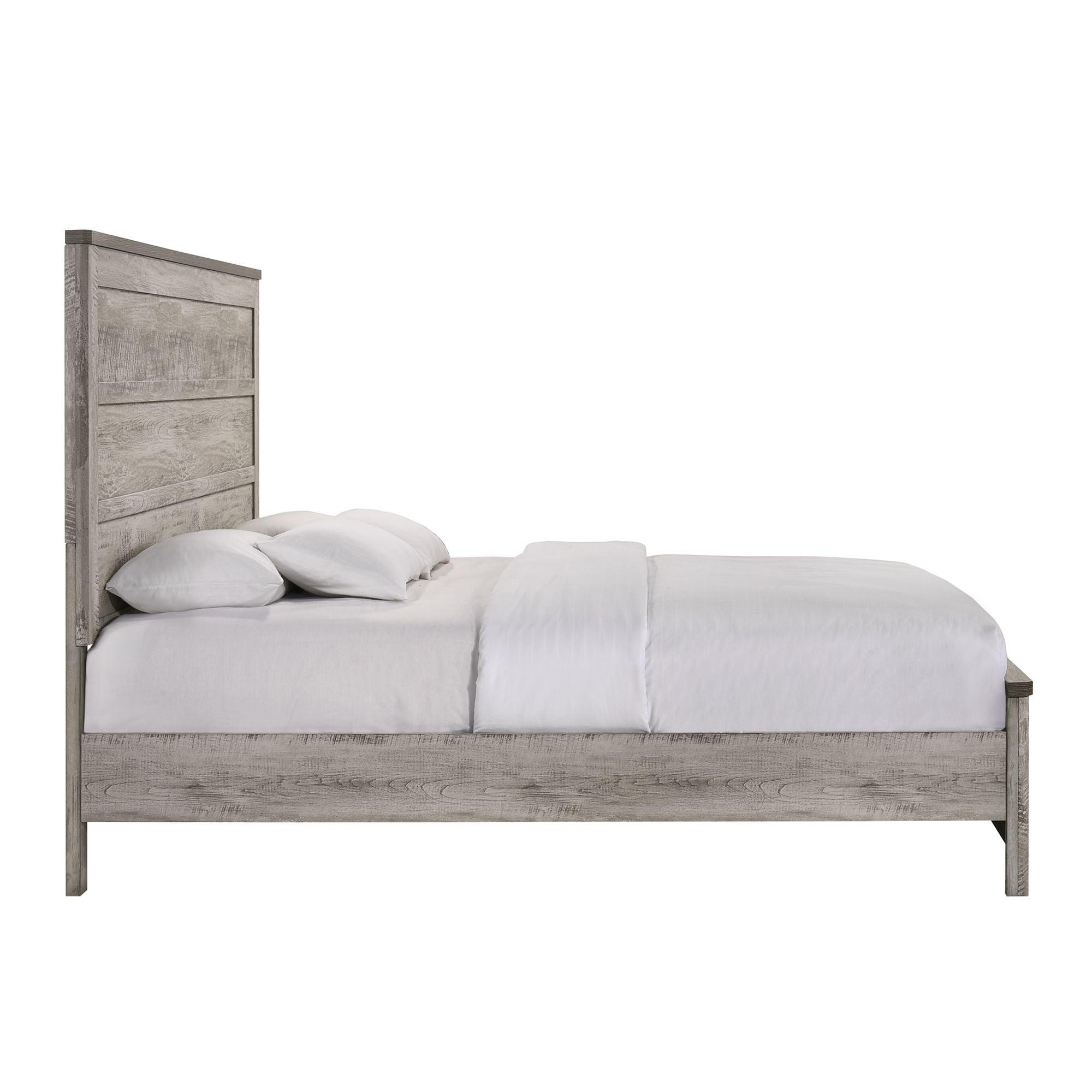 Adam Panel Bed Gray - Picket House Furnishings