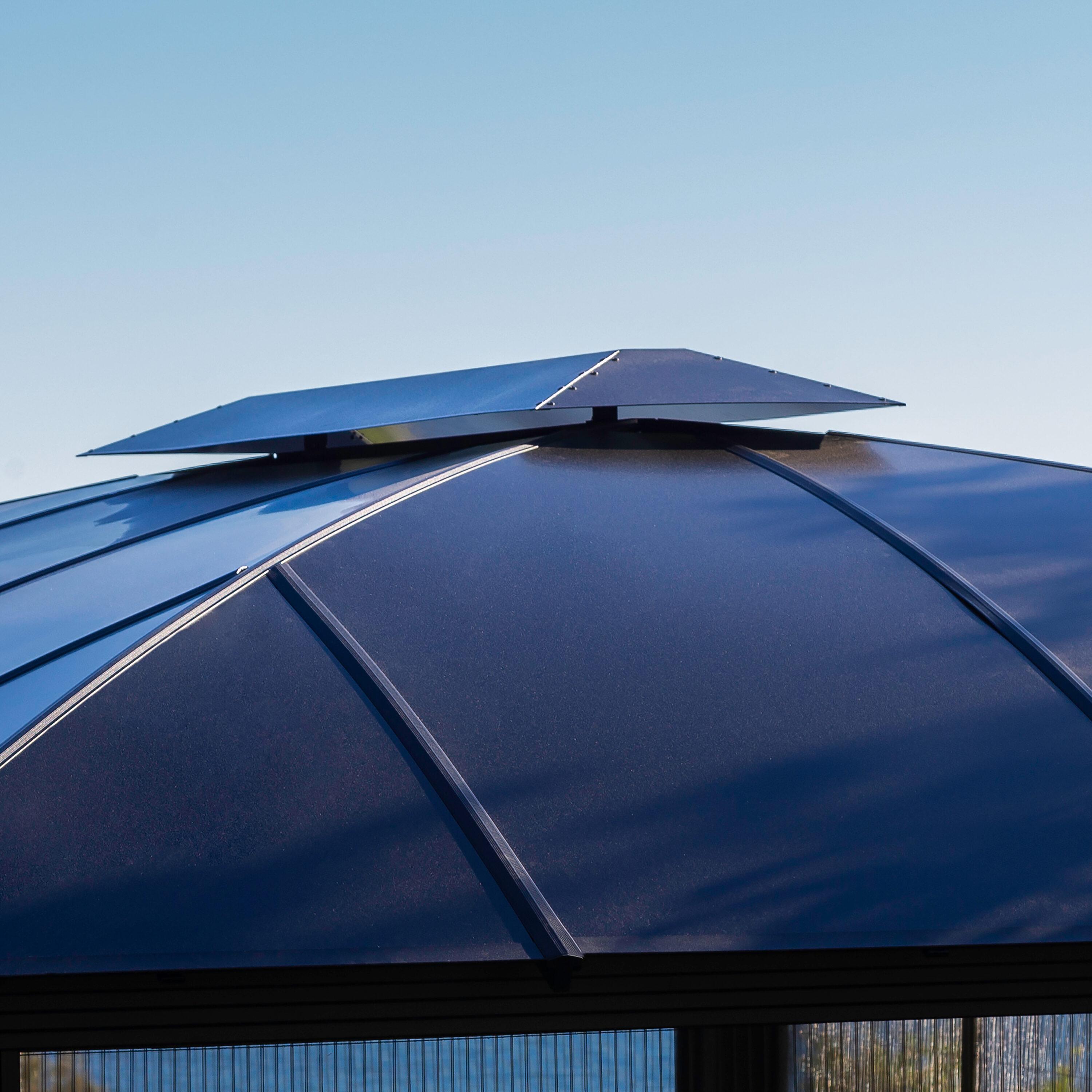 Paragon-Outdoor Siena Dome Roof Aluminum Patio Gazebo