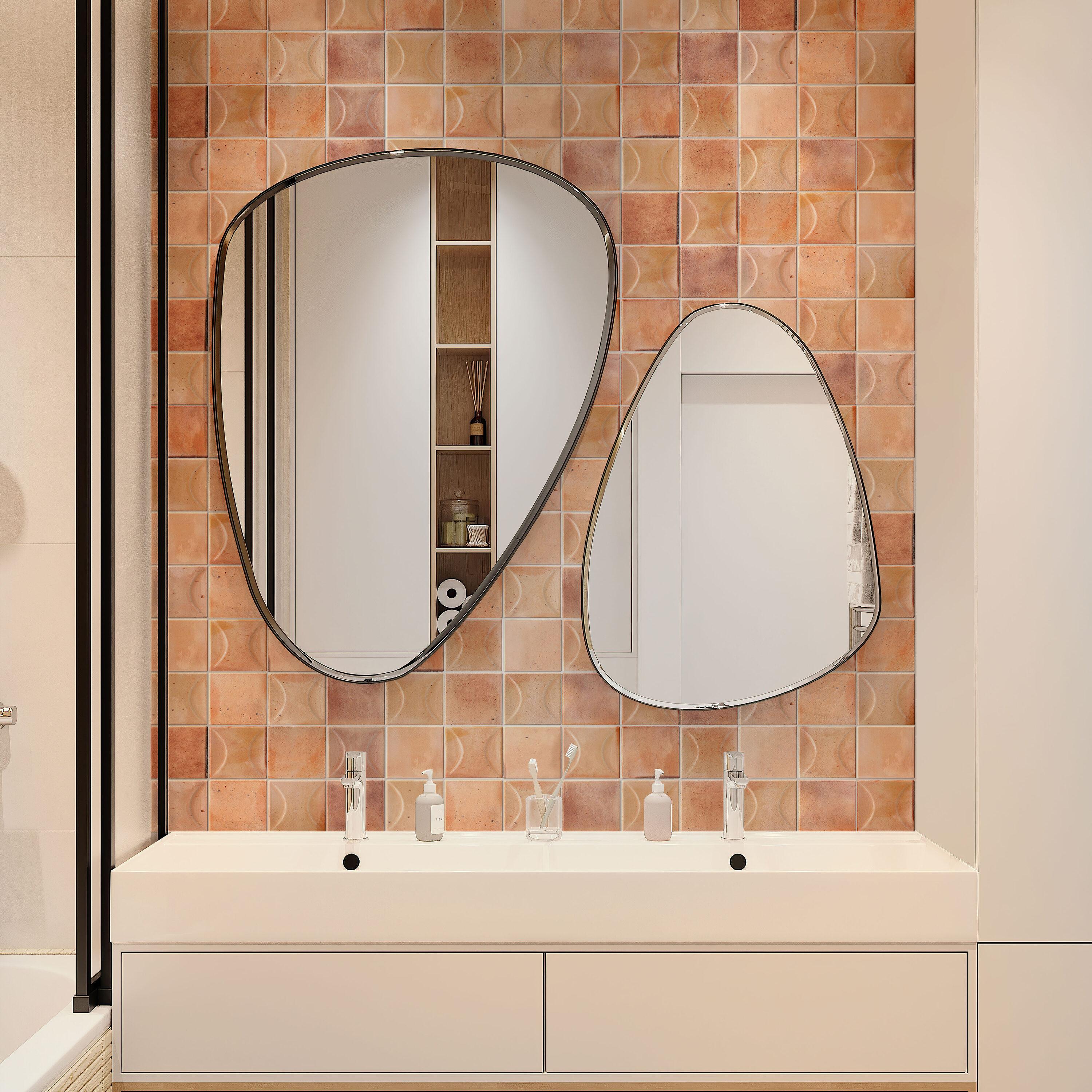 Apollo Tile Antiek 3.94 in. x 3.94 in. Glossy Ceramic Square Deco Wall Tile (6.68 sq. ft./case) (60-pack)
