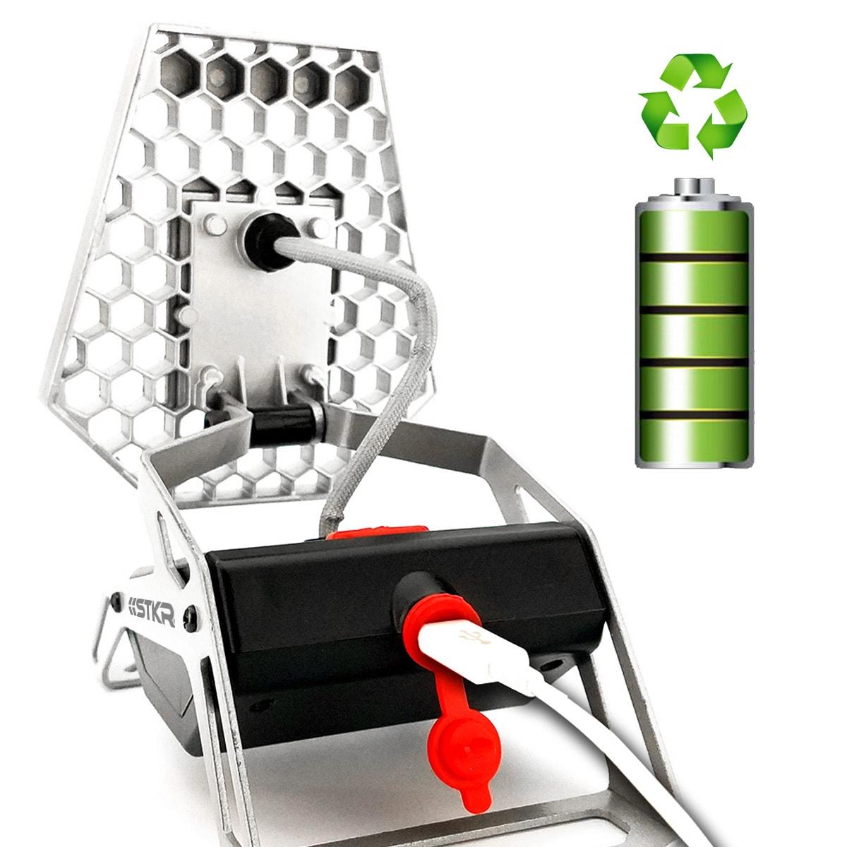 STKR Concepts 6.4'' Battery Powered Integrated LED Work Light