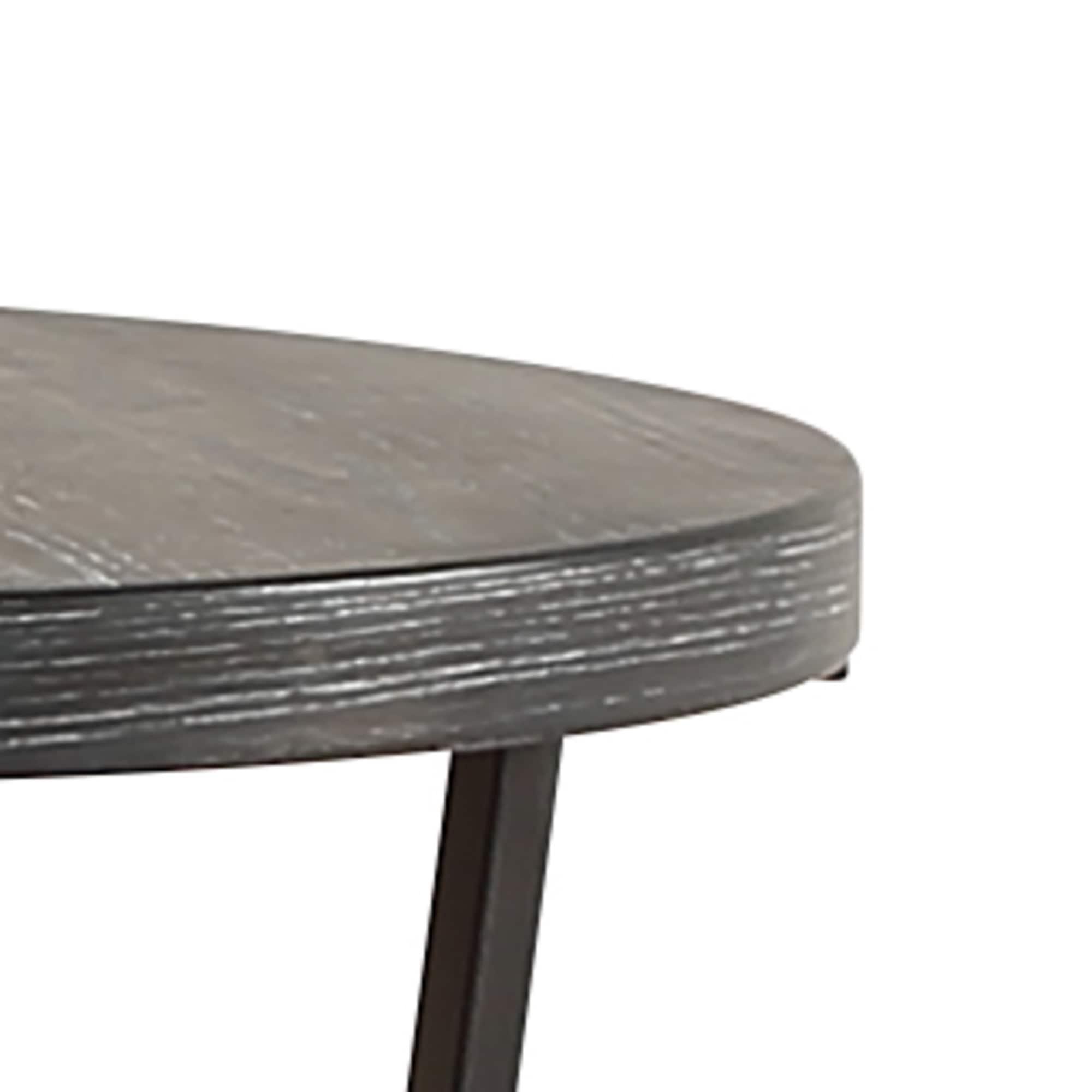 Steve Silver Portland End Table, Gray