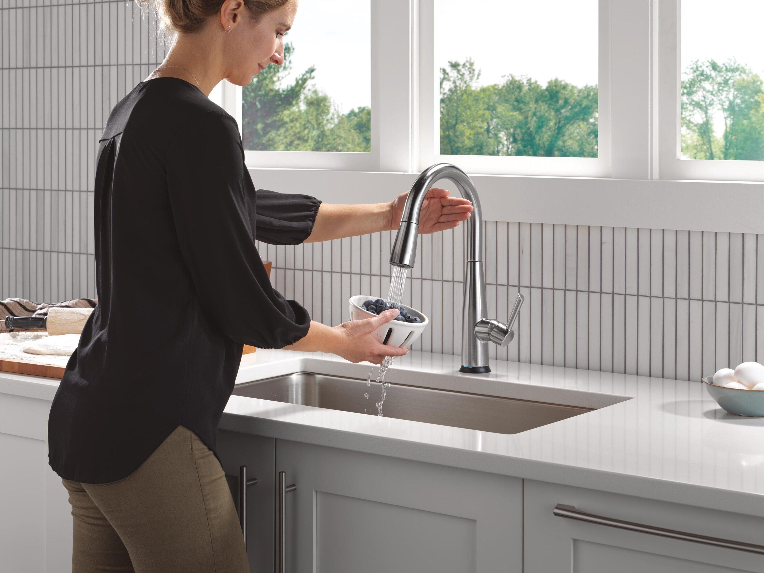 Essa Touch2O Kitchen Sink Faucet with Touchless Technology