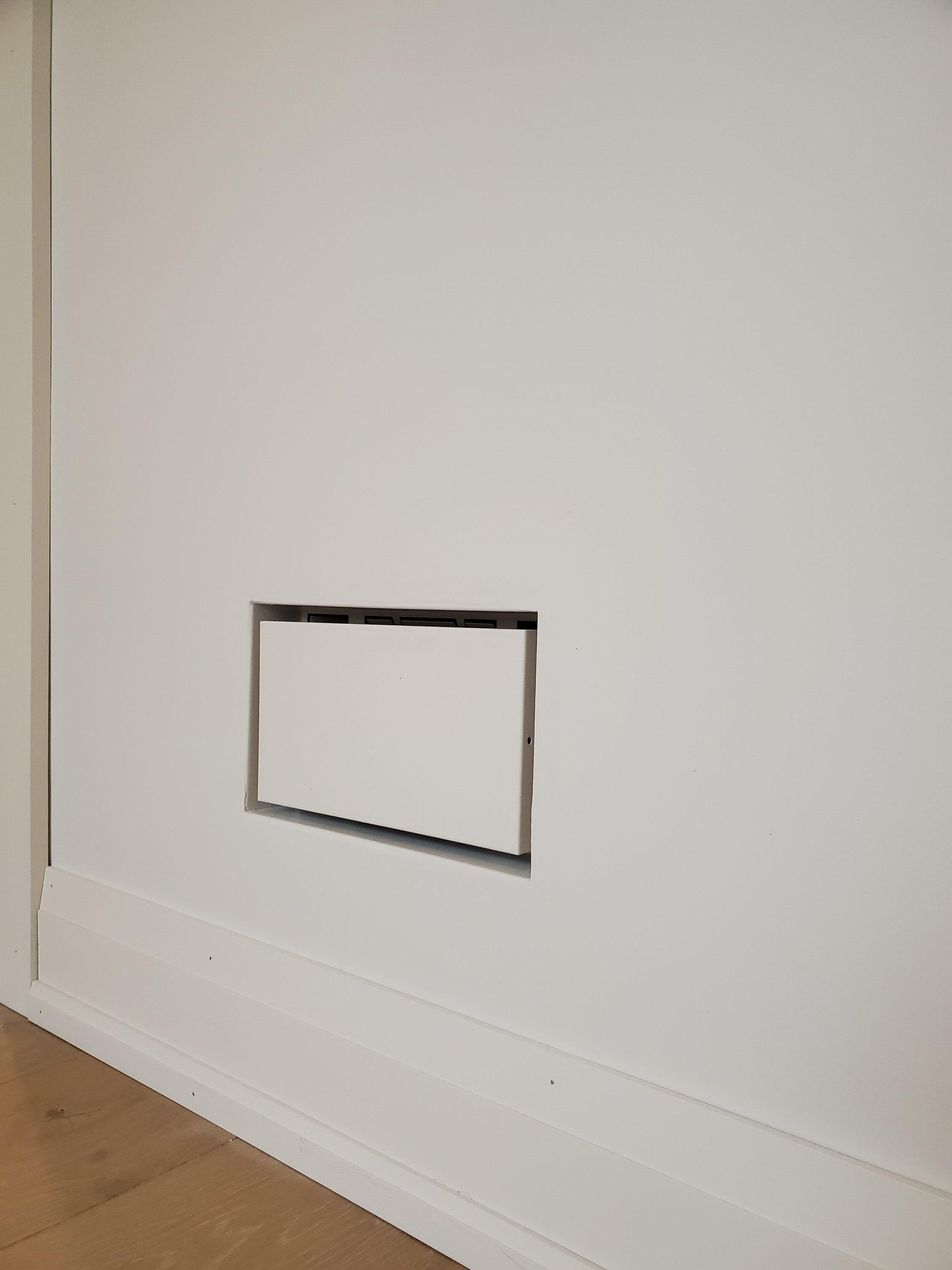 Aria Vent Drywall Pro Collection Air Return, Satin White (6" x 10")