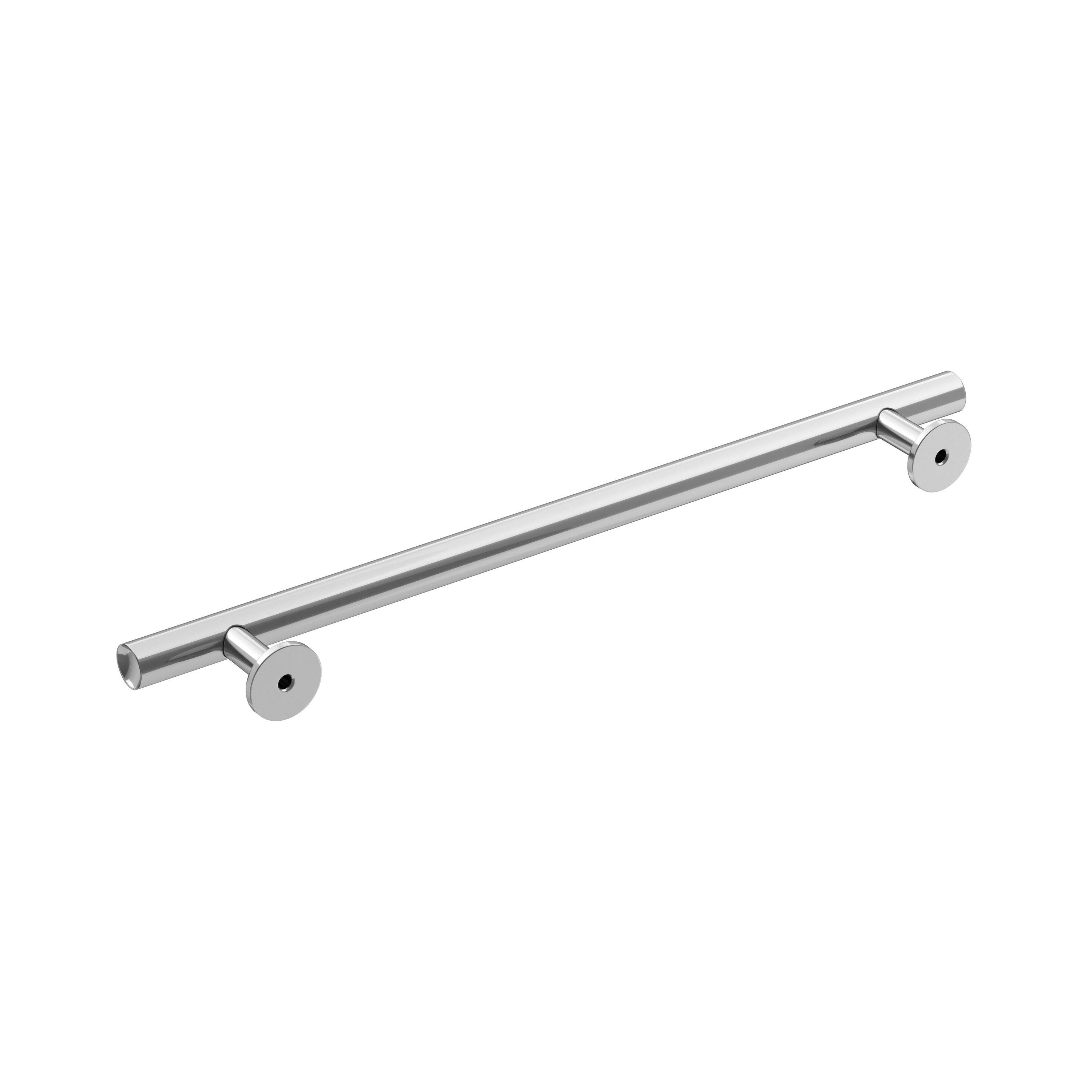 Amerock Radius 7-9/16 inch (192mm) Center-to-Center Polished Chrome Cabinet Pull