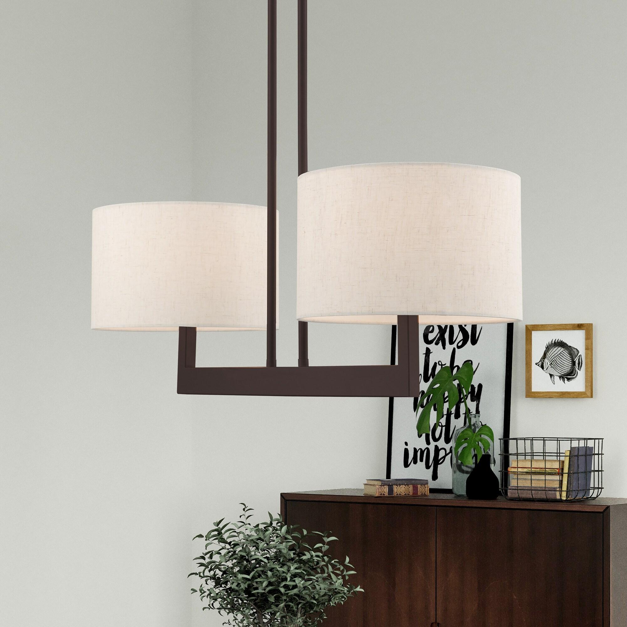 2 - Light Drum Chandelier