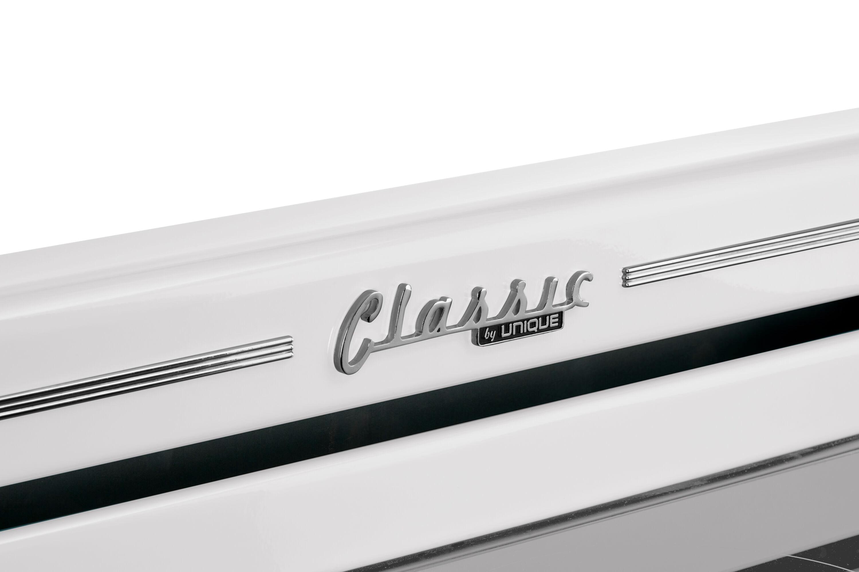 Unique Appliances Classic Retro 30" 5 Element 3.9 cu. ft. Freestanding Electric Glass Top Range with Convection Oven UGP-30CR EC W