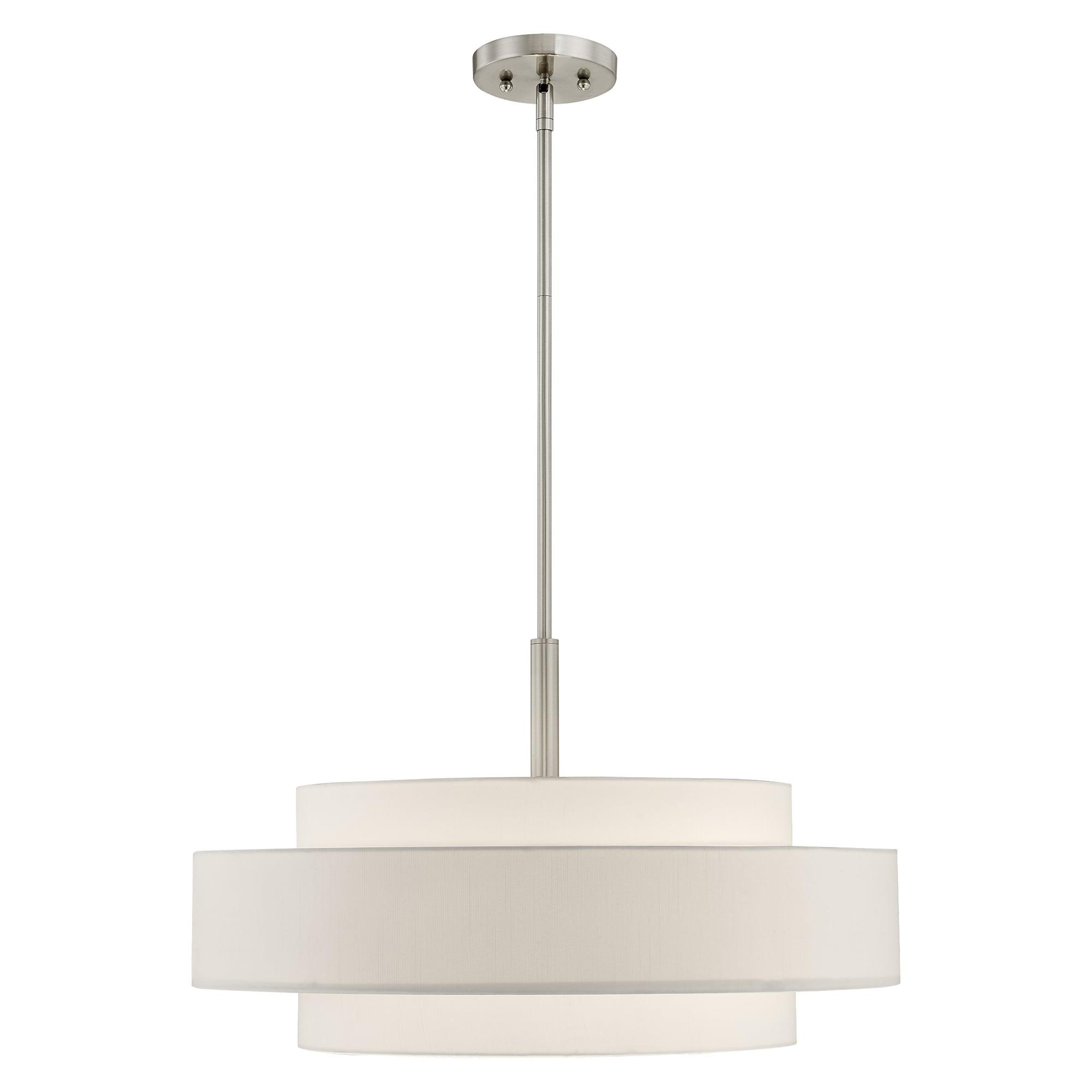 Livex Lighting Meridian 5 - Light Pendant in  Brushed Nickel