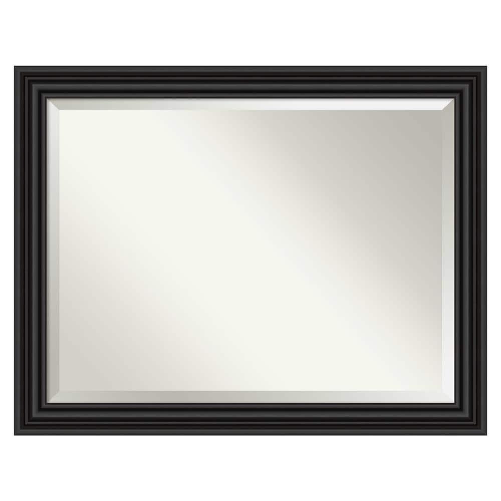 Colonial Black 45.75 in. x 35.75 in. Bathroom Vanity Mirror