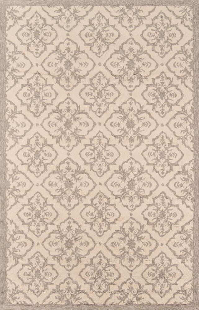 Momeni  Veranda Hand Hooked Geometric Indoor Outdoor Rug 5' x 8' 5' x 8' Outdoor, Indoor, Handmade Rectangle