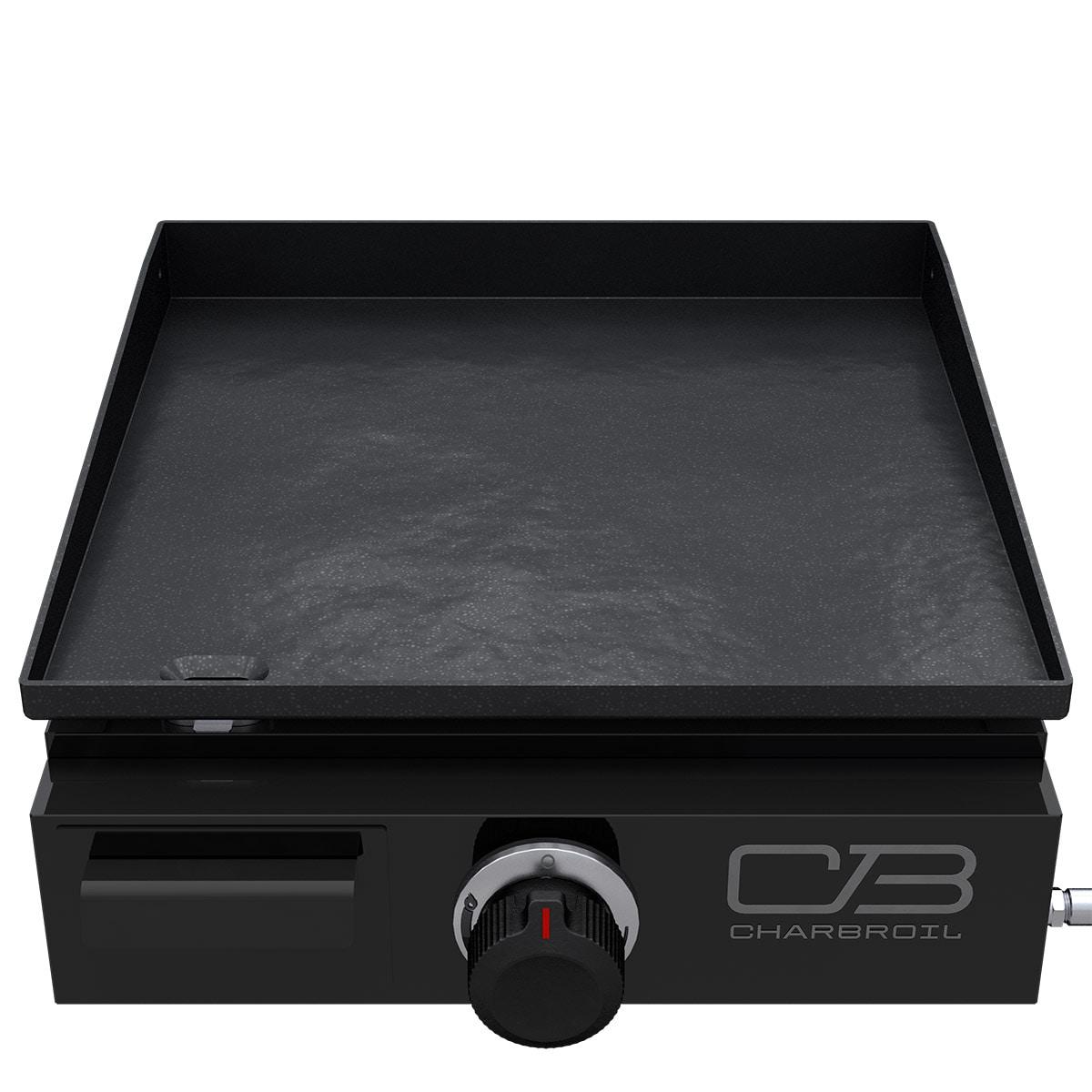 Charbroil Performance Series 17" Portable Flat Top Gas Griddle, Black