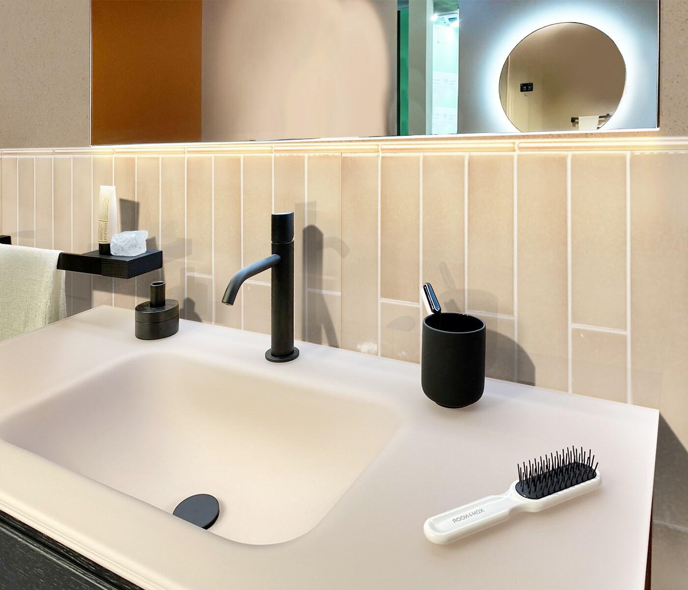 Apollo Tile Silken 7.9'' L x 0.5'' W Ceramic Round Tile Trim (Set of 10)