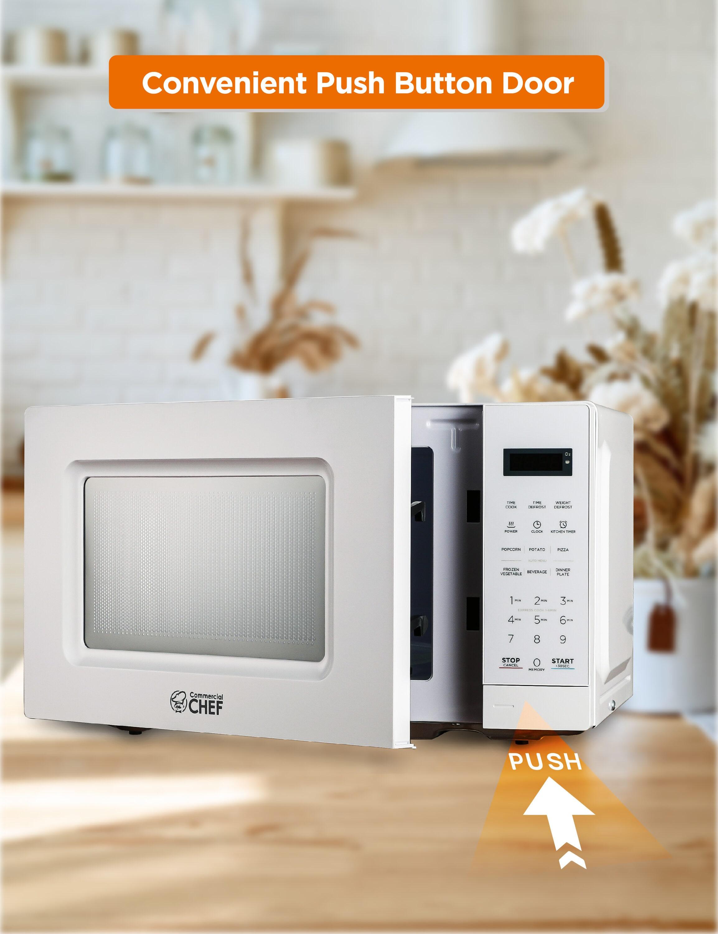 Commercial Chef 0.7 Cubic Feet 700 Watt Countertop Microwave