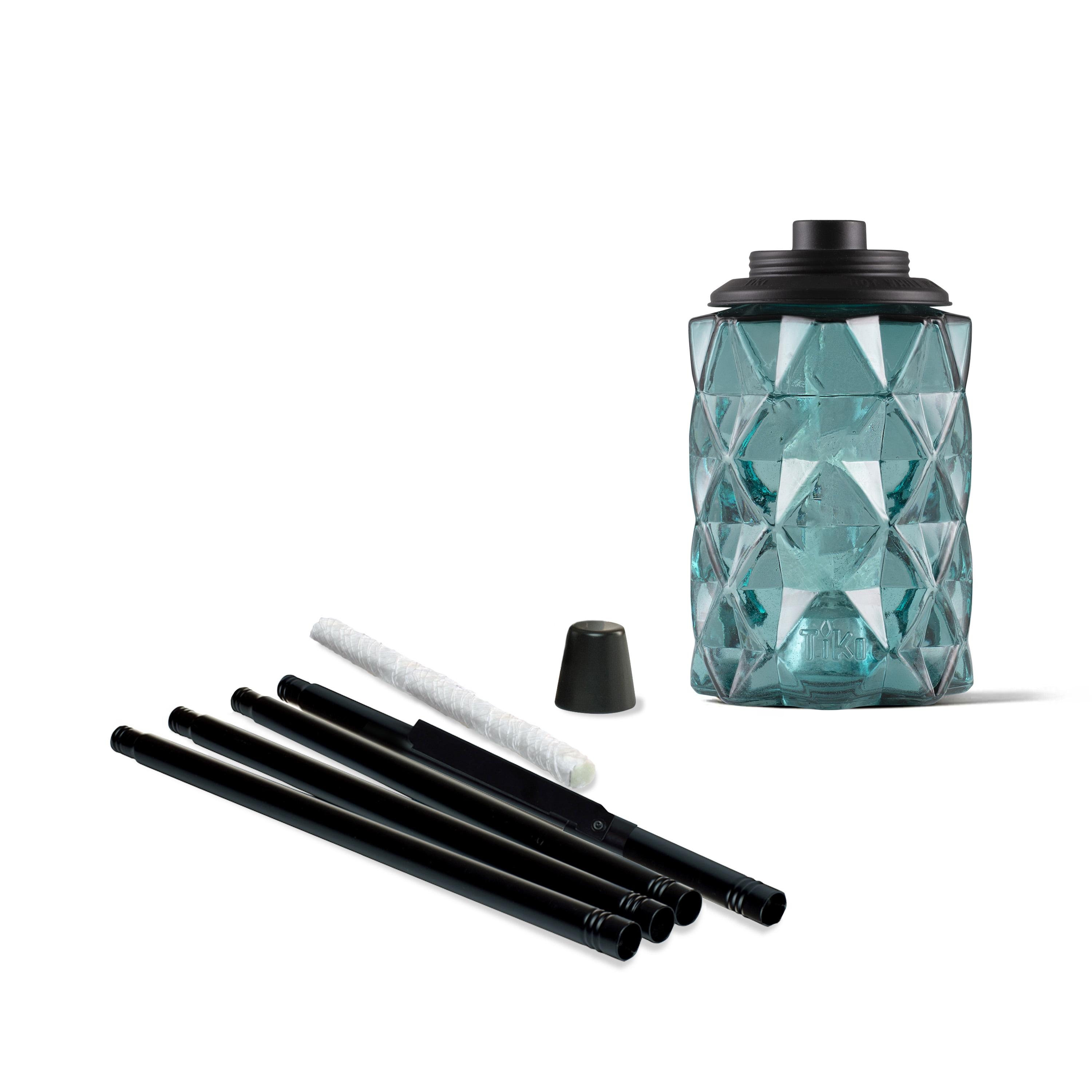 TIKI Brand TIKI® Brand Easy Install 65 Inch TIKI Torch Topaz Blue (Set of 2)