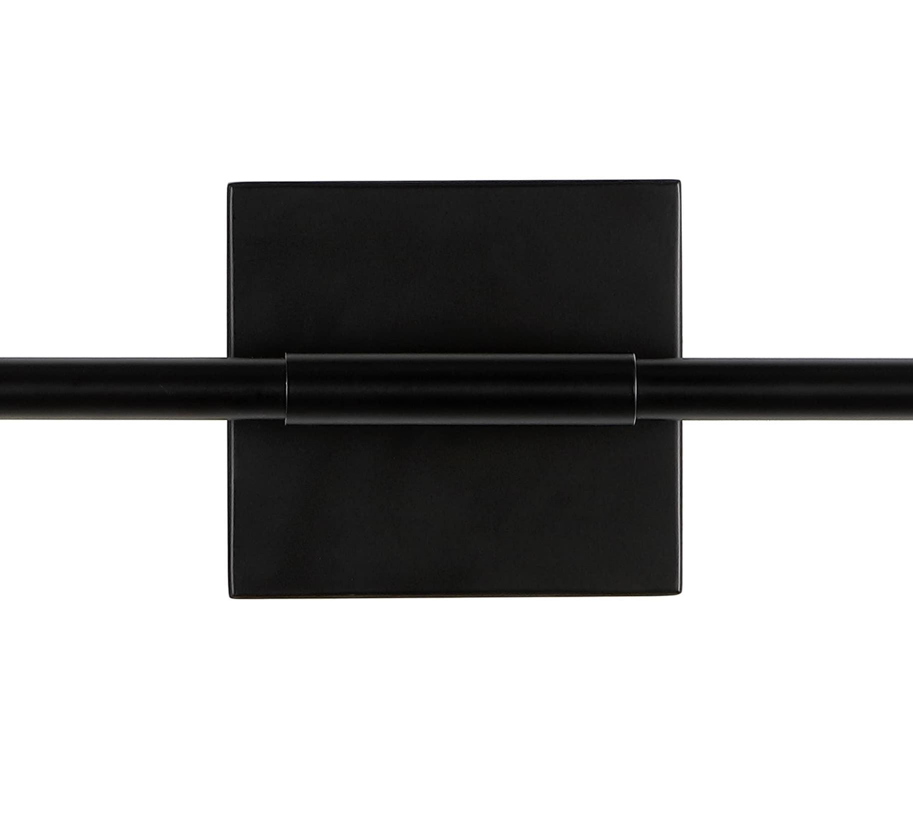 Makena 28" Dimmable Integrated LED Modern Metal Wall Sconce, Black