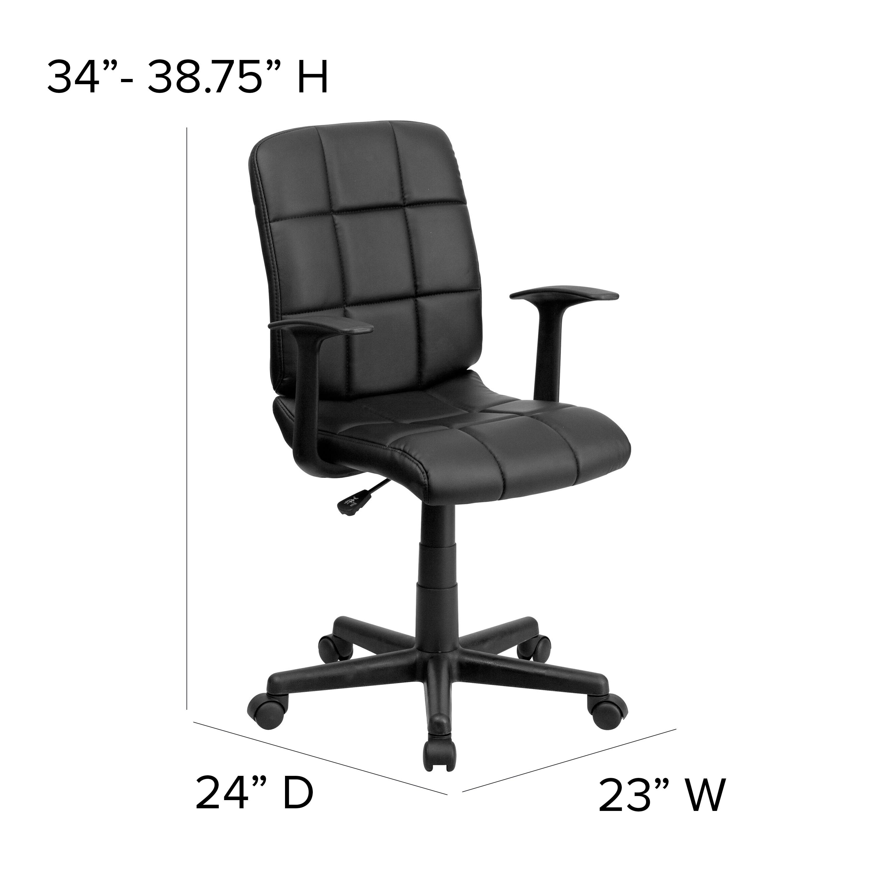 Bonavant Mid-Back Quilted Task Chair