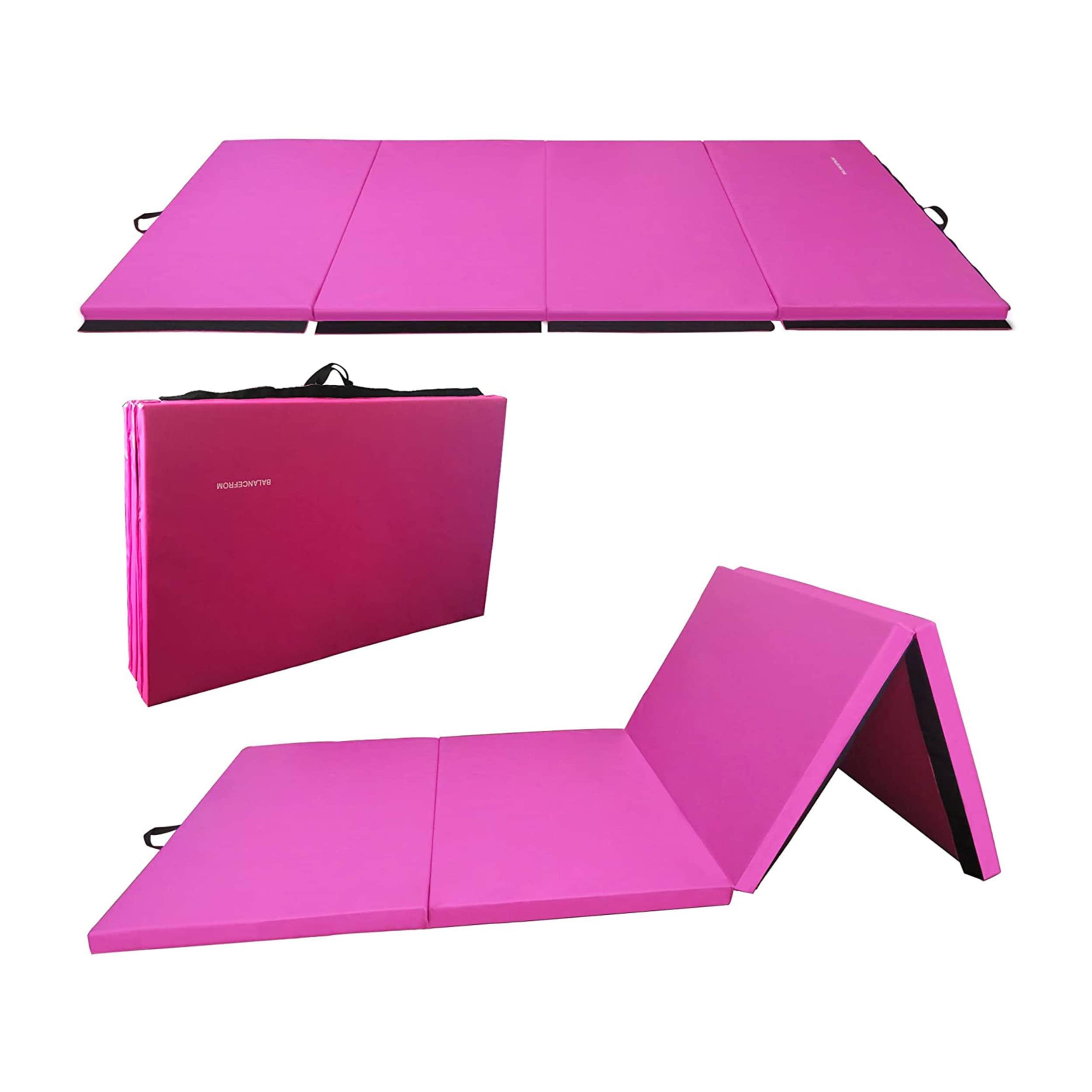 BalanceFrom Fitness BalanceFrom Fitness All Purpose Folding Gymnastics Gym Exercise Mat for Yoga, Aerobics, Pilates, and Martial Arts