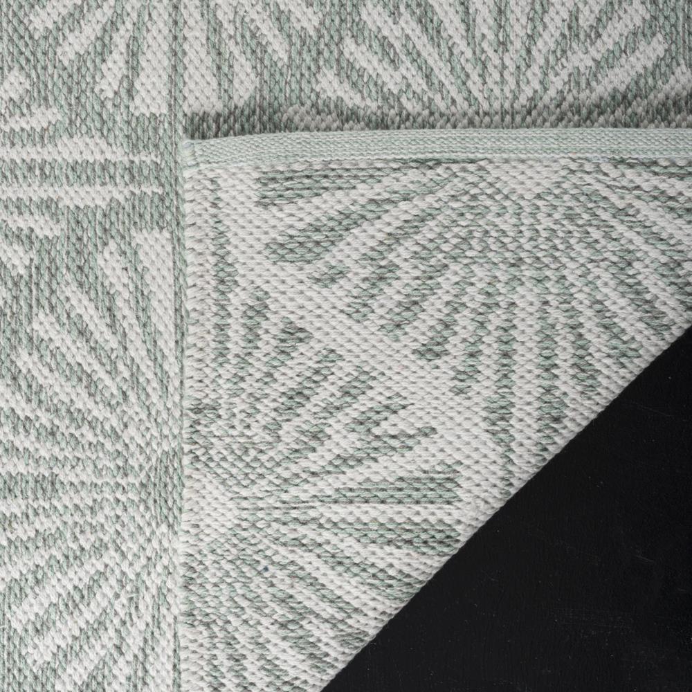 Montauk MTK606 Hand Woven Indoor Area Rug - Light Green/Ivory - 5'x8' - Safavieh