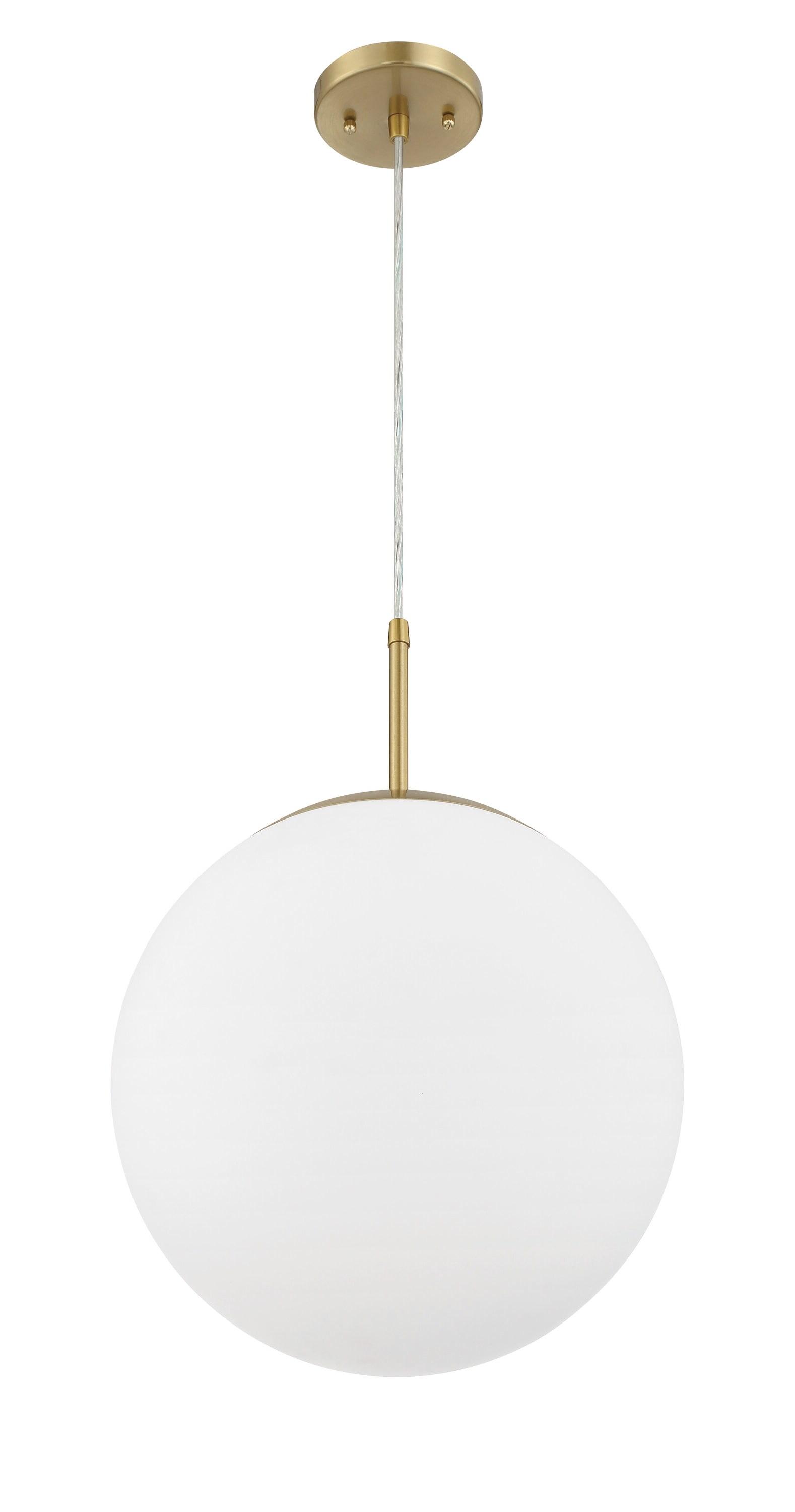 Craftmade Lighting Gaze 1 - Light Pendant in  Satin Brass