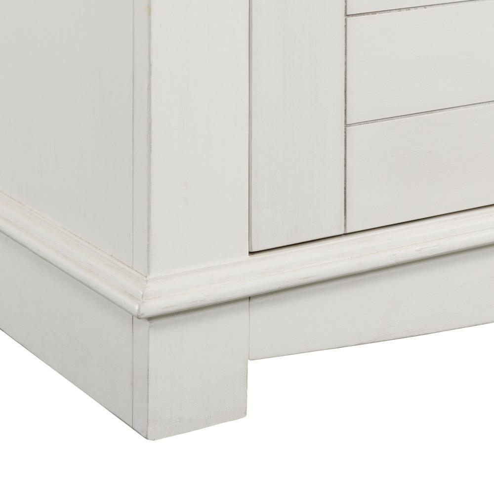 Picket House Furnishings Jamison Two Tone Server in White