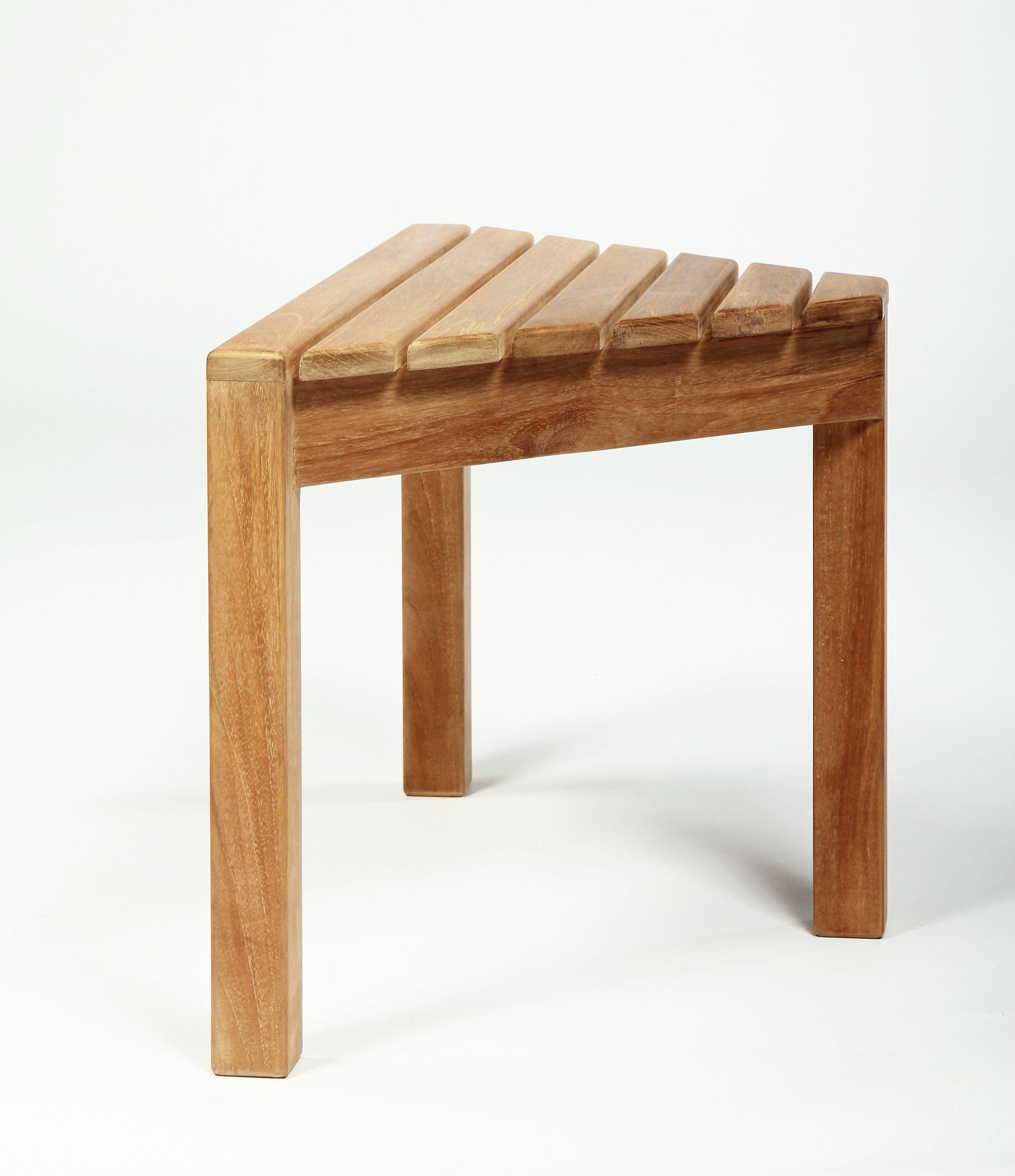 31.5'' W Teak Shower Bench