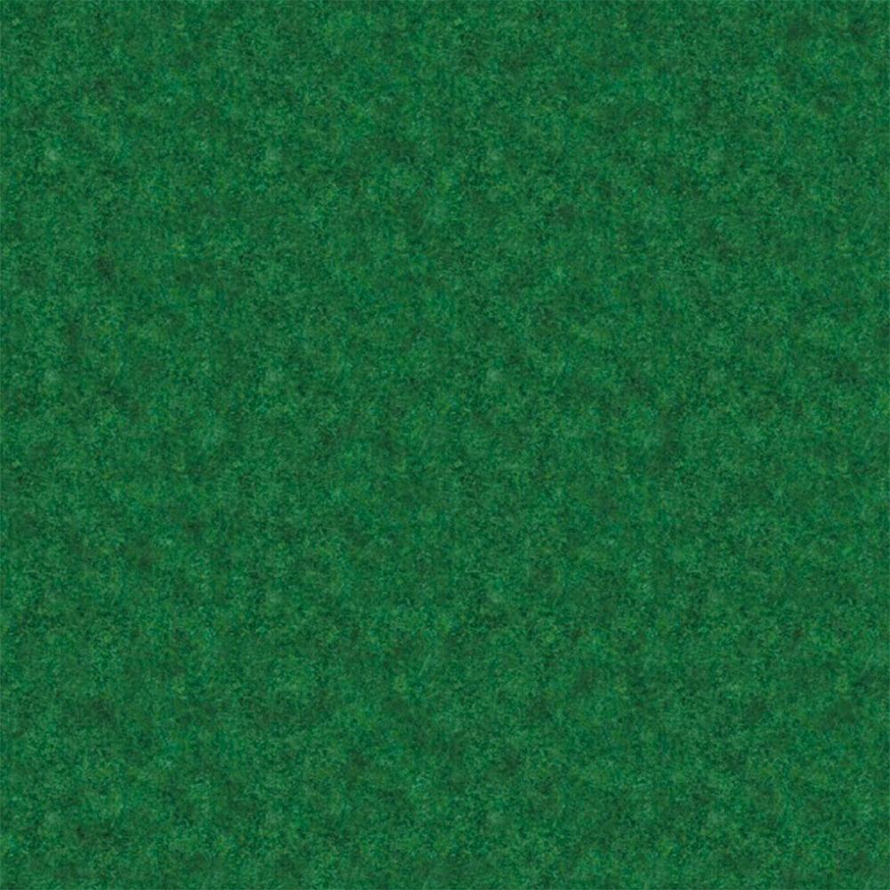 Green Polyester Non-Slip Indoor/Outdoor Runner Rug 3x6