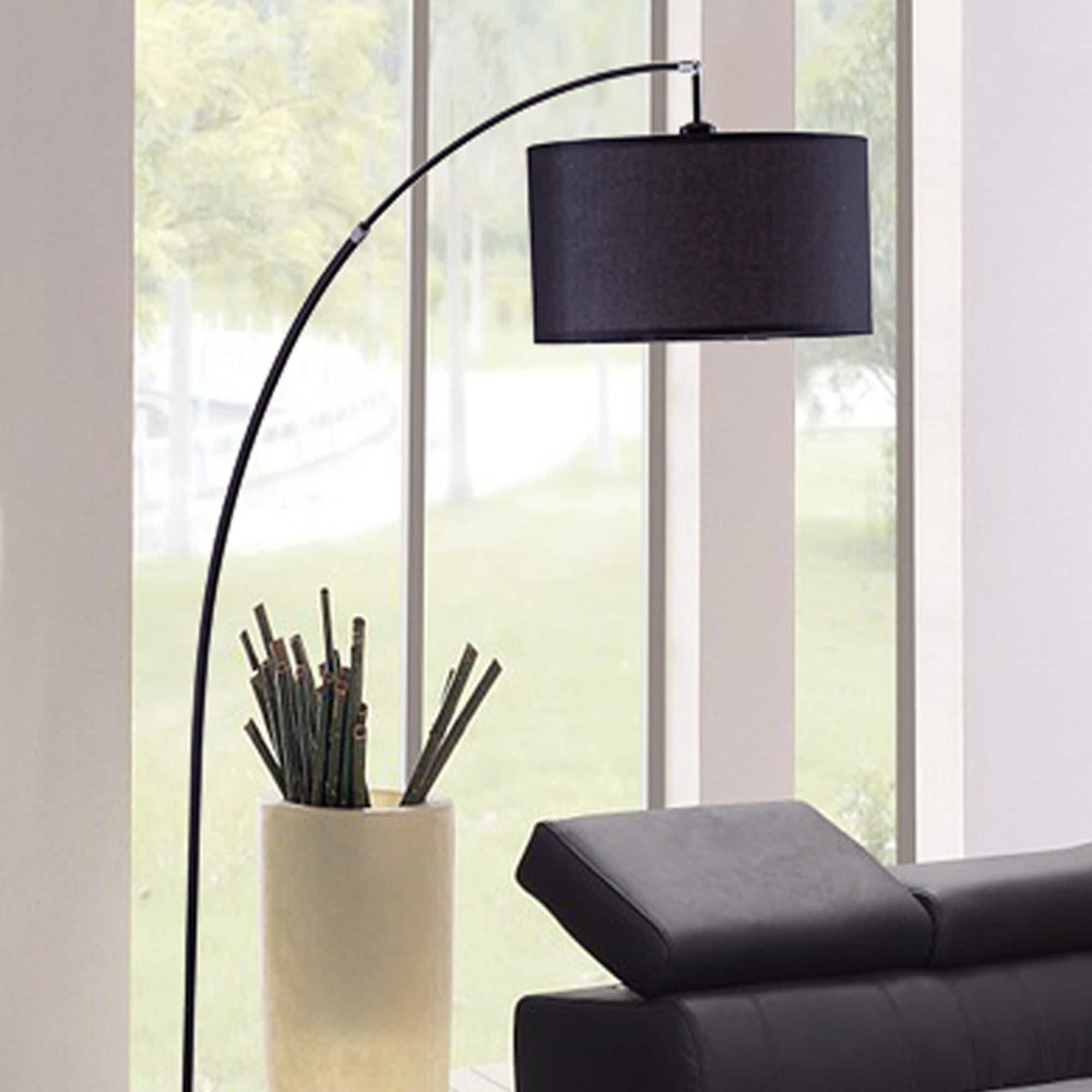 Hokku Designs 86" Tall Metal Floor Arc Lamp "Allegro", and