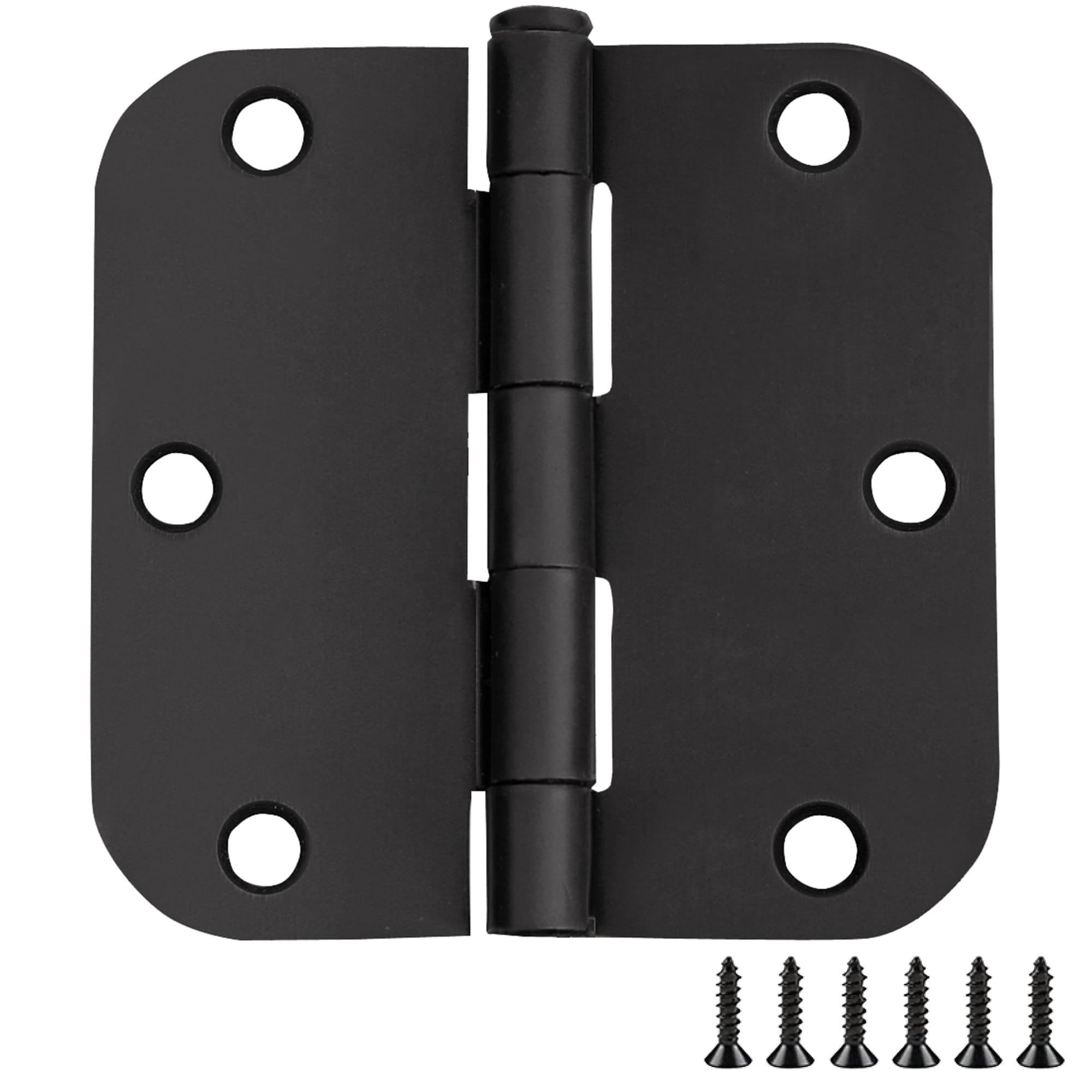 3.5" H × 3.5" W Butt/Ball Bearing Pair Door Hinges (Set of 3)