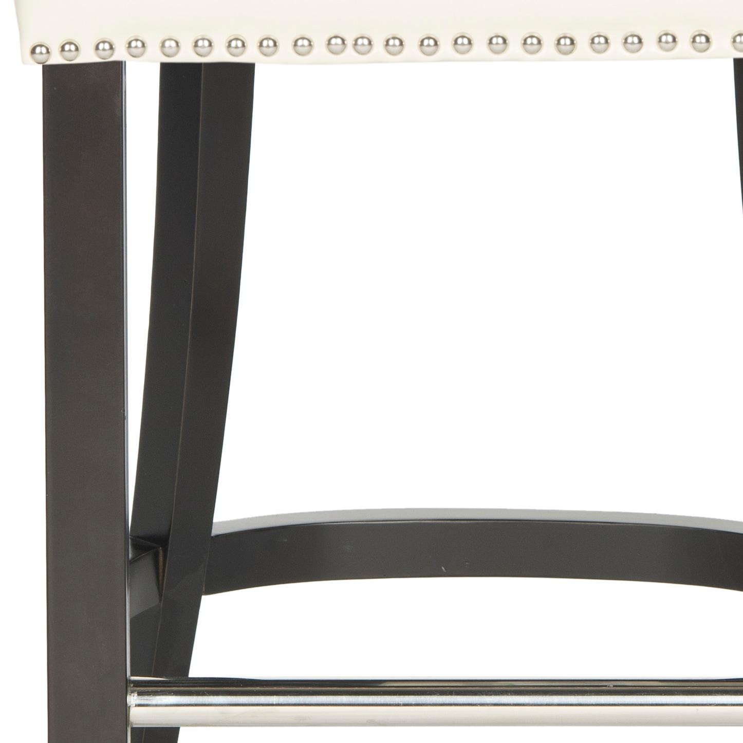 Addo Ring Counter Stool - Flat Cream - Safavieh