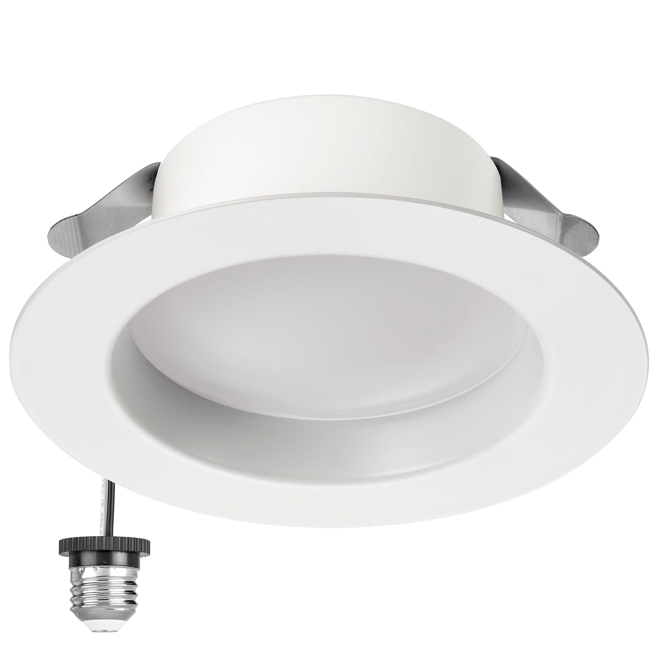 Luvoni 4 inch Smart Wifi LED Retrofit Downlight, 700 Lumens, Dimmable, Multi CCT 2700-6000K, E26 Adapter included, Compatible with Alexa/Google Home by Maxxima