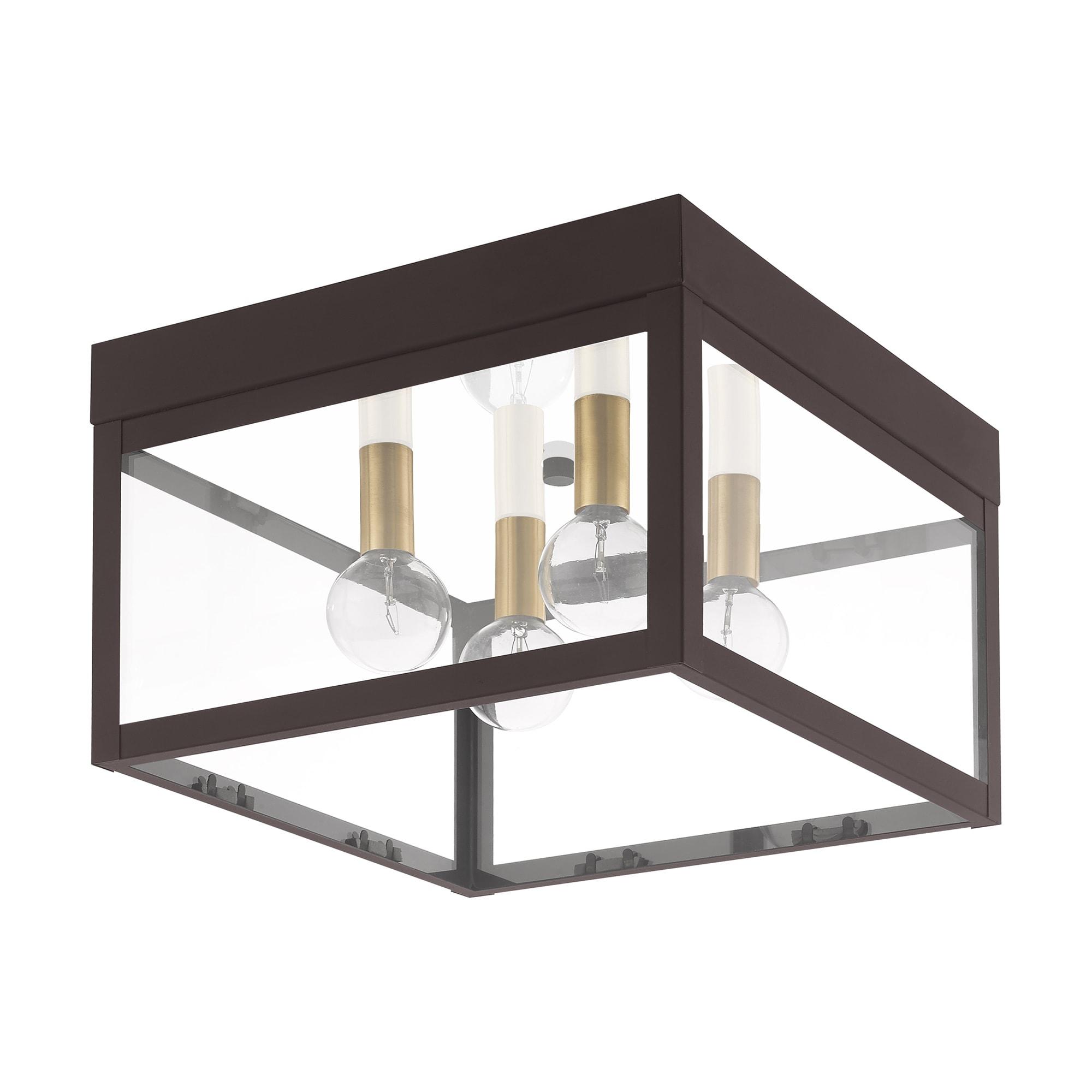 Livex Lighting Nyack 4 Light Outdoor Ceiling Mount