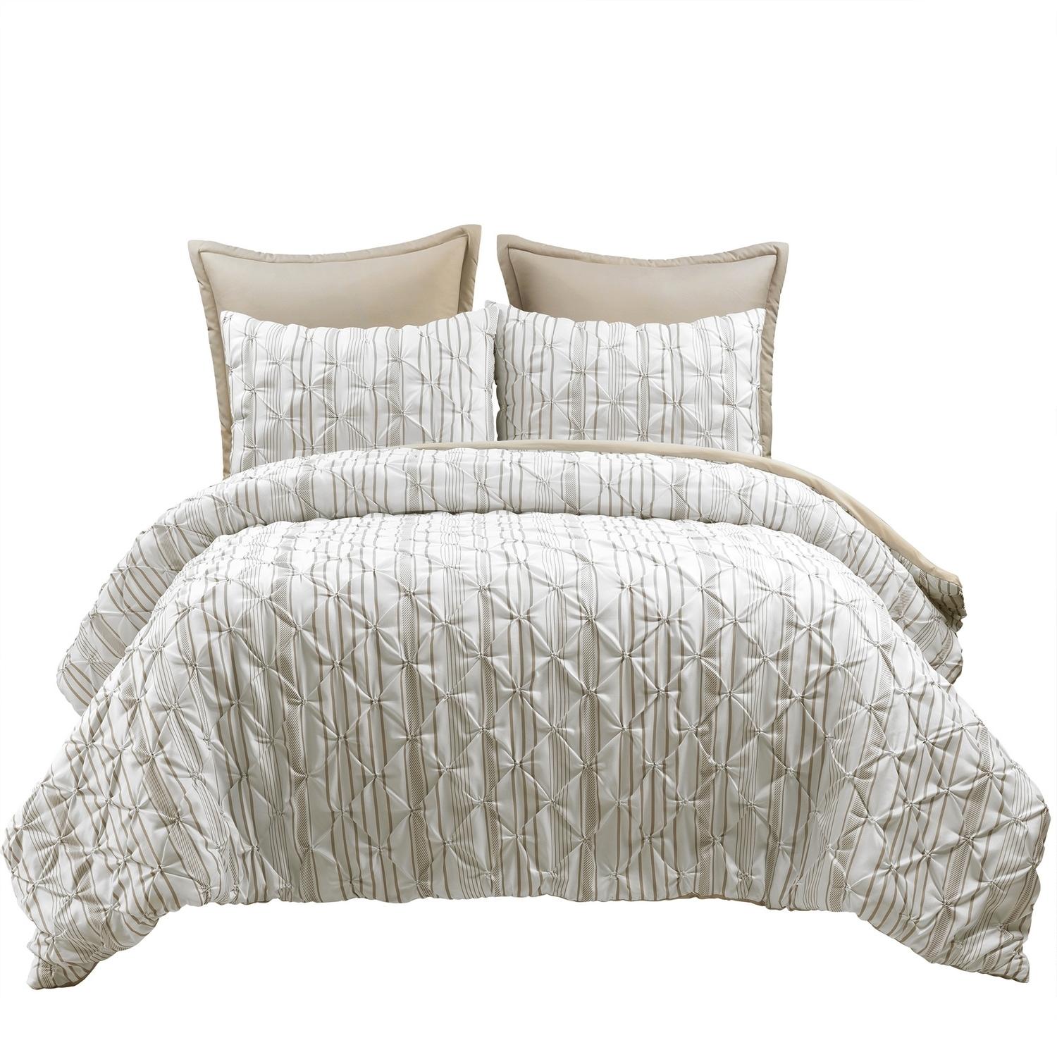 Lush Decor Ravello Pintuck 5 Piece Comforter Set