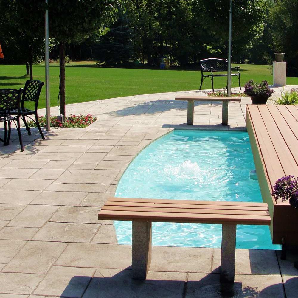 Fountain & Water Feature Restoration Paint Pond Shield Epoxy Pond Coating by Pond Armor Competition Blue