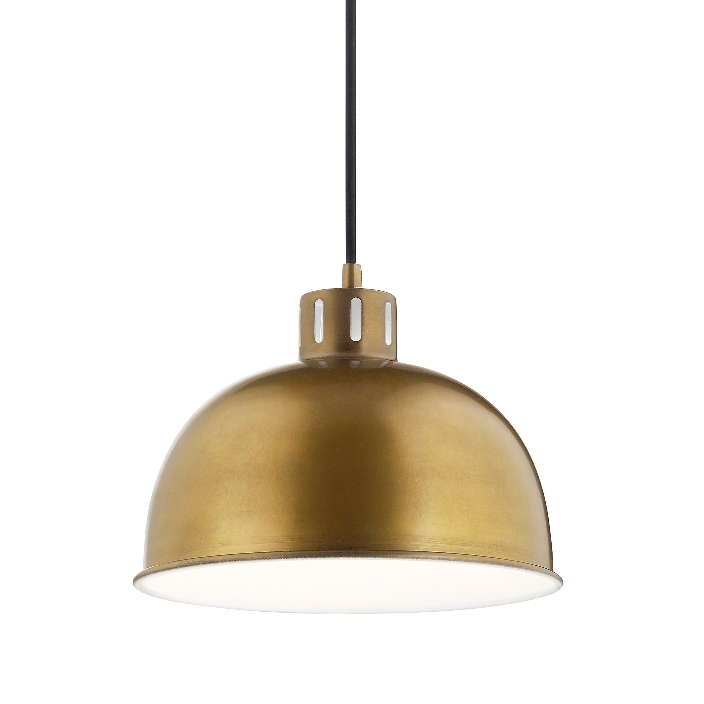 Kichler Lighting Zailey 1 - Light Pendant in  Natural Brass