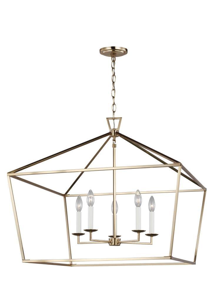 Gala Wide Pendant Light - Brass / 28"W