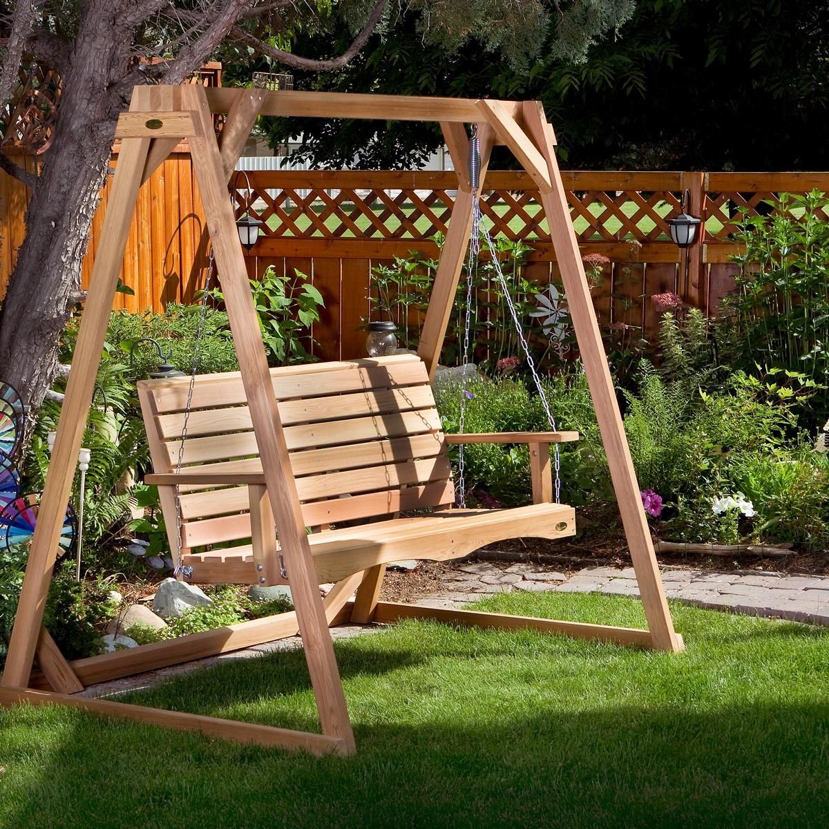 Ardoin 6-ft A-Frame Swing Set