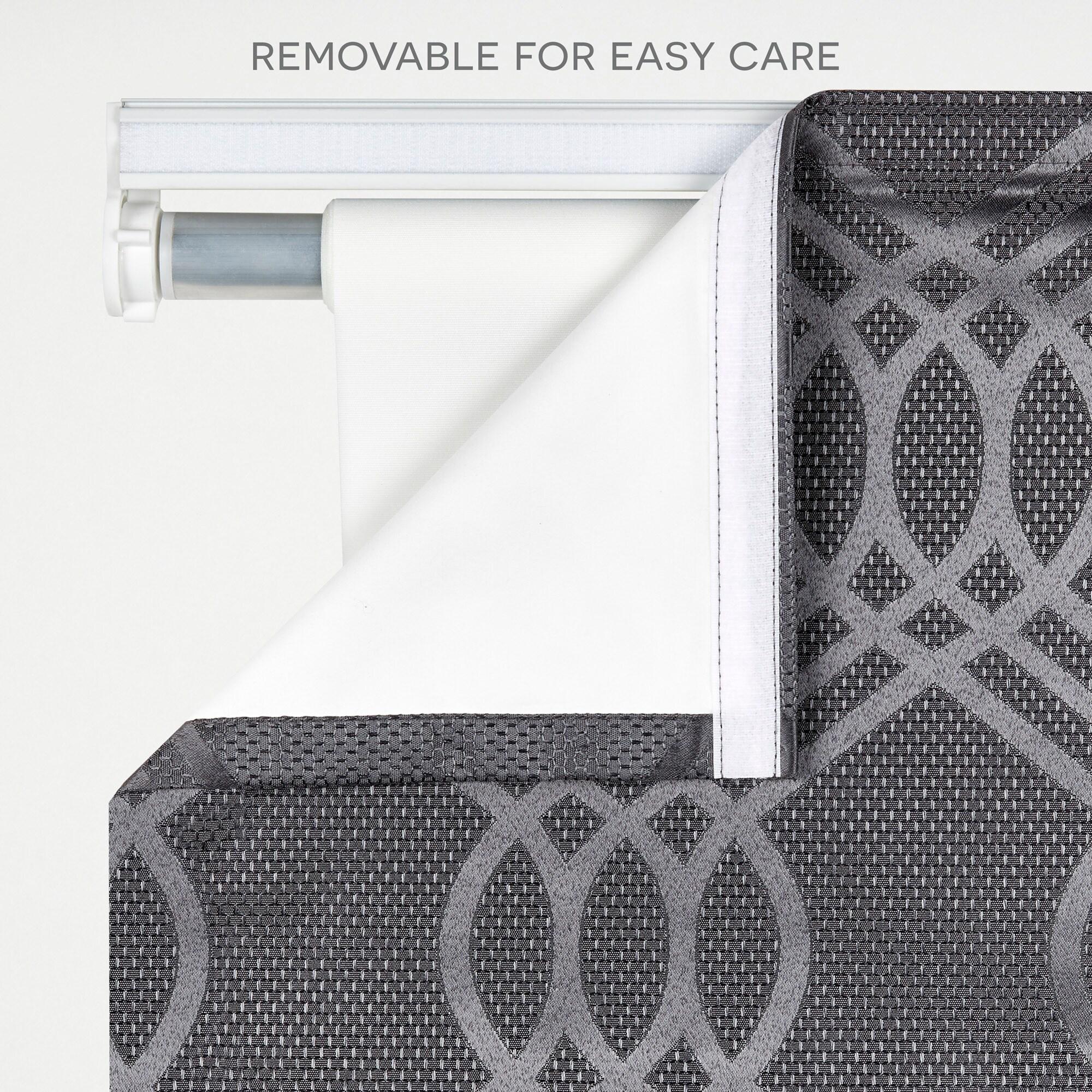 Amalgamated Textiles Exclusive Home Prague Trellis 100% Blackout Roman Shade