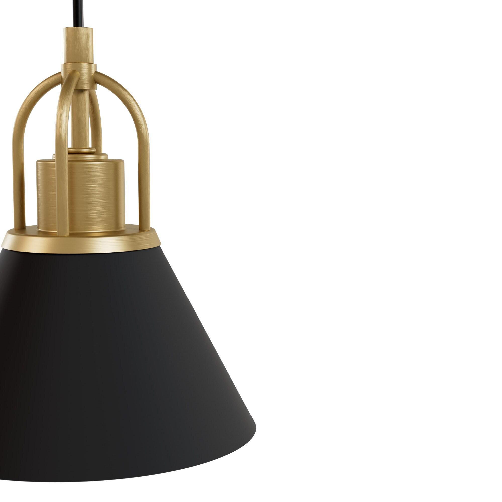 Jasmine Roth Collection + Hunter Jasmine Roth 3 - Light Luxe Gold/Black Cluster Pendant