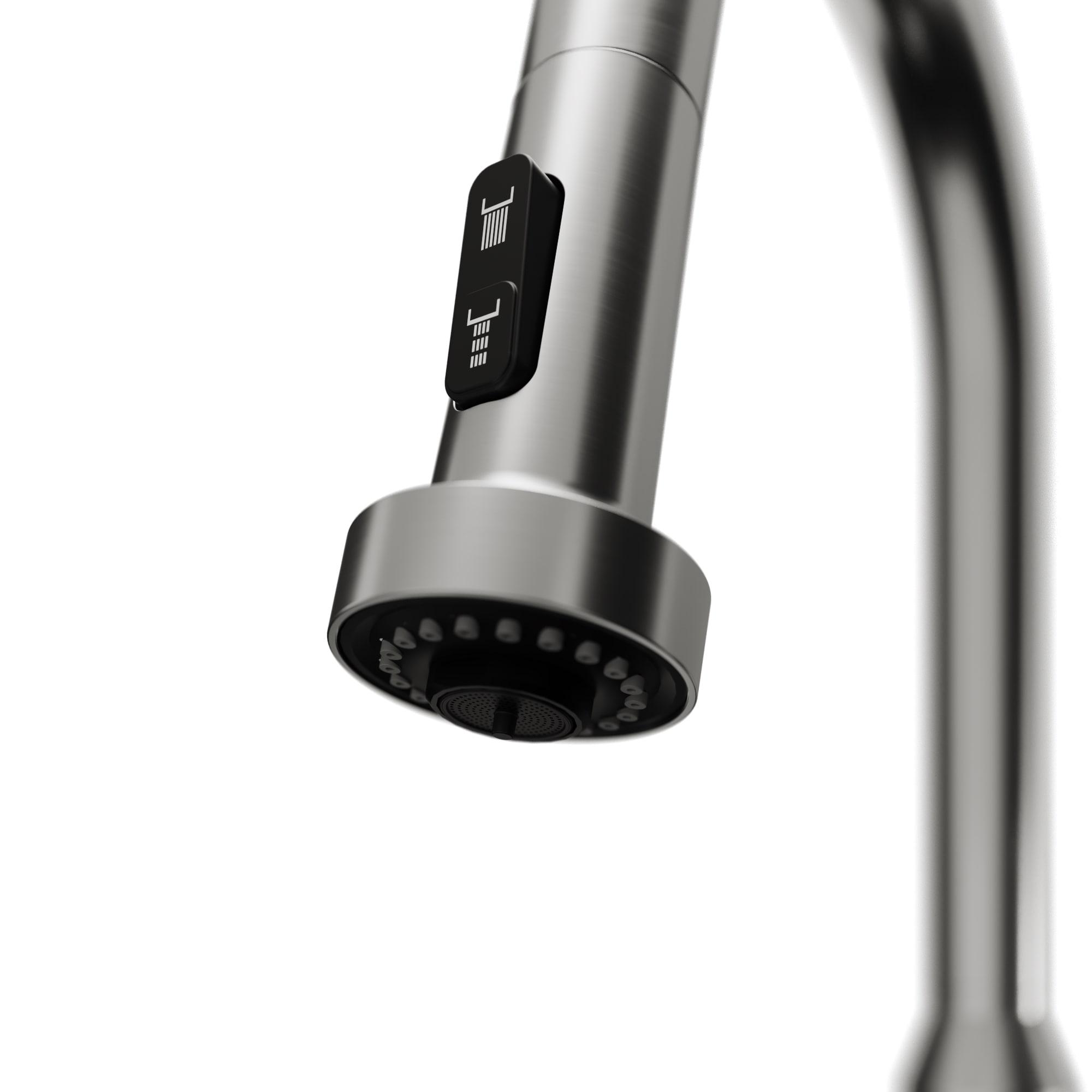 Karran Karran Scottsdale Single Handle Pull Down Sprayer Kitchen Faucet KKF250SS