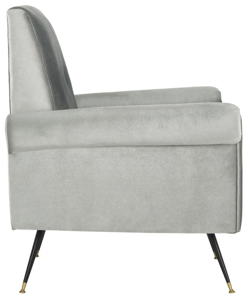 Mira Accent Chair - FOX6285 - Light Grey - Safavieh