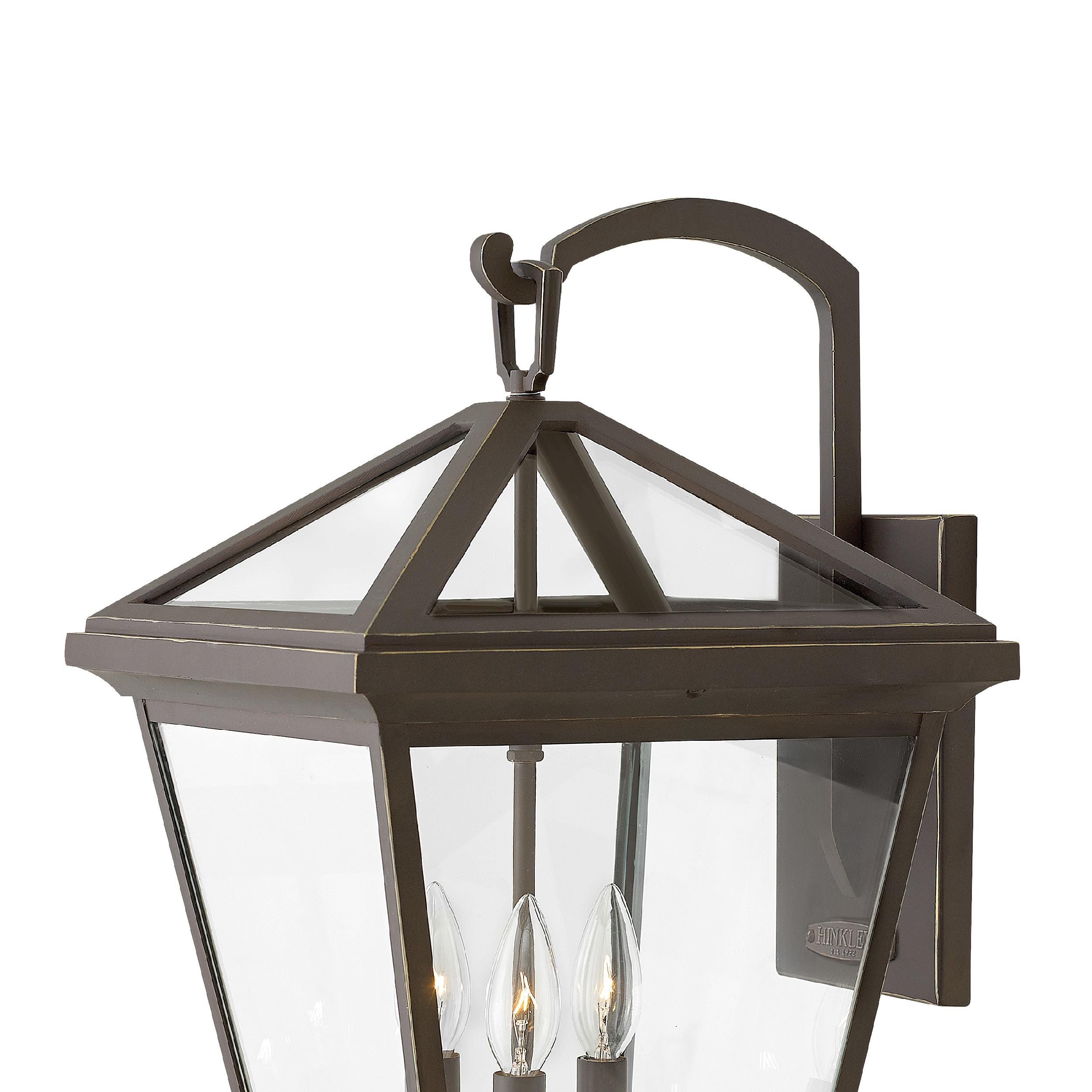 Hinkley Lighting - Three Light Wall Mount - Alford Place - 3 Light Large Outdoor